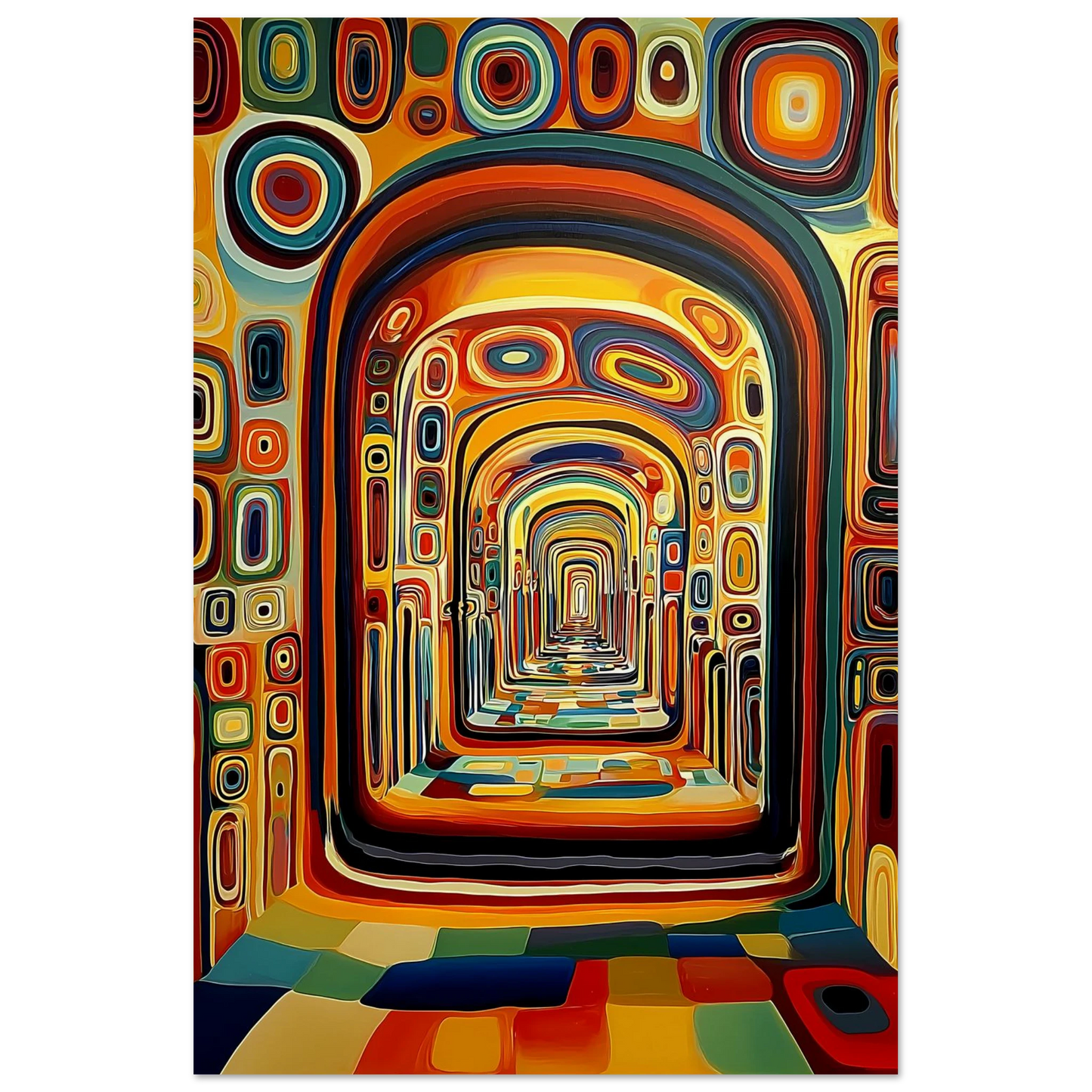 Enfilade Sans Fin — affiche d'art — vue 4 — art mural STNCL