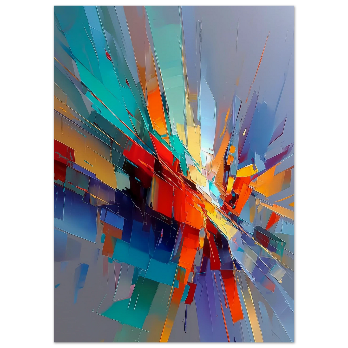 Point de Fuite — affiche d'art — vue 5 — art mural STNCL