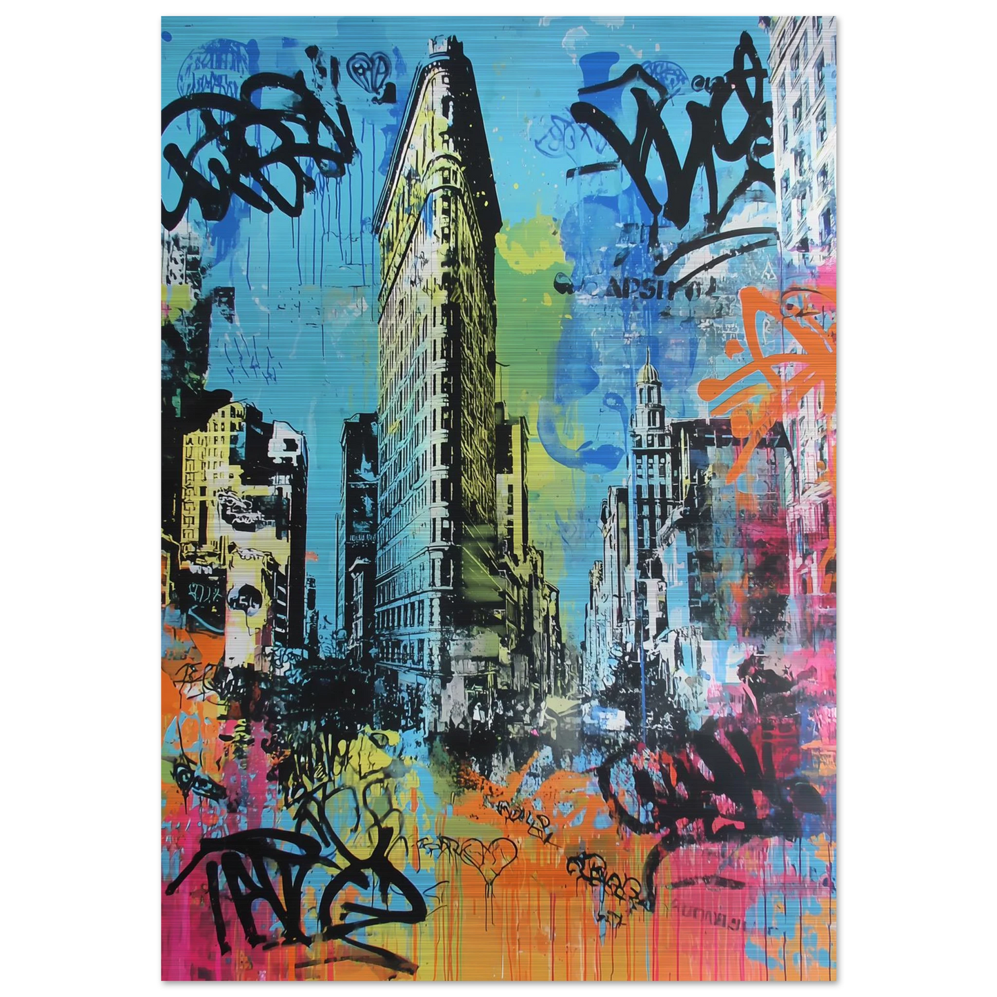 Proue de Manhattan — tableau aluminium — art mural STNCL