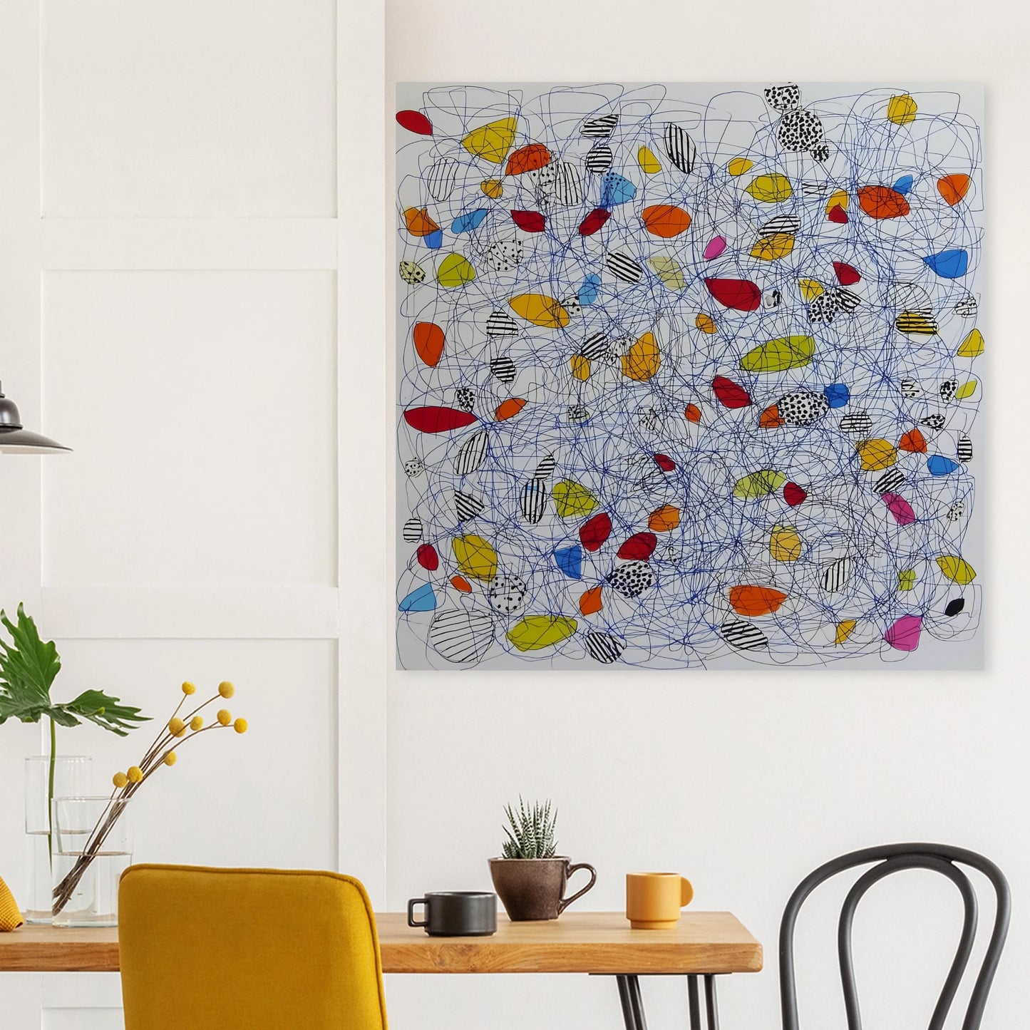 Pelote et Galets — affiche d'art — vue 8 — art mural STNCL