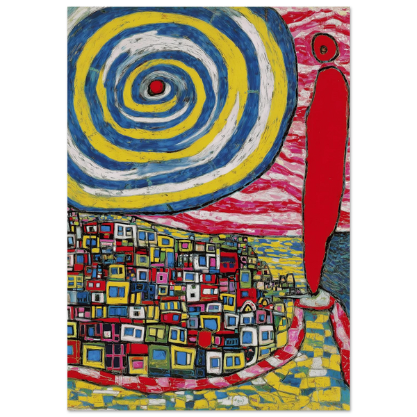 La Spirale et les Maisons