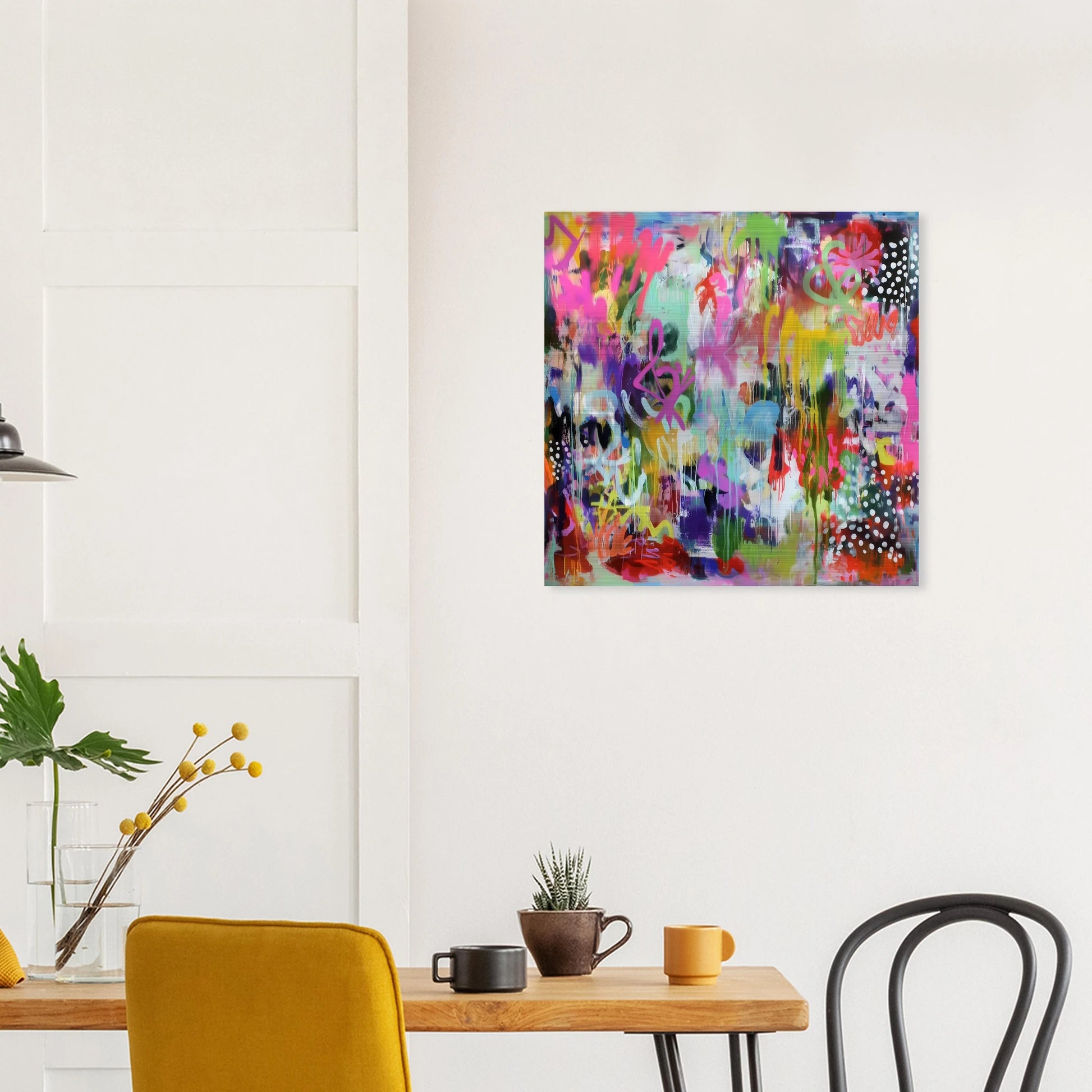 Explosion Urbaine — tableau aluminium — vue 7 — art mural STNCL