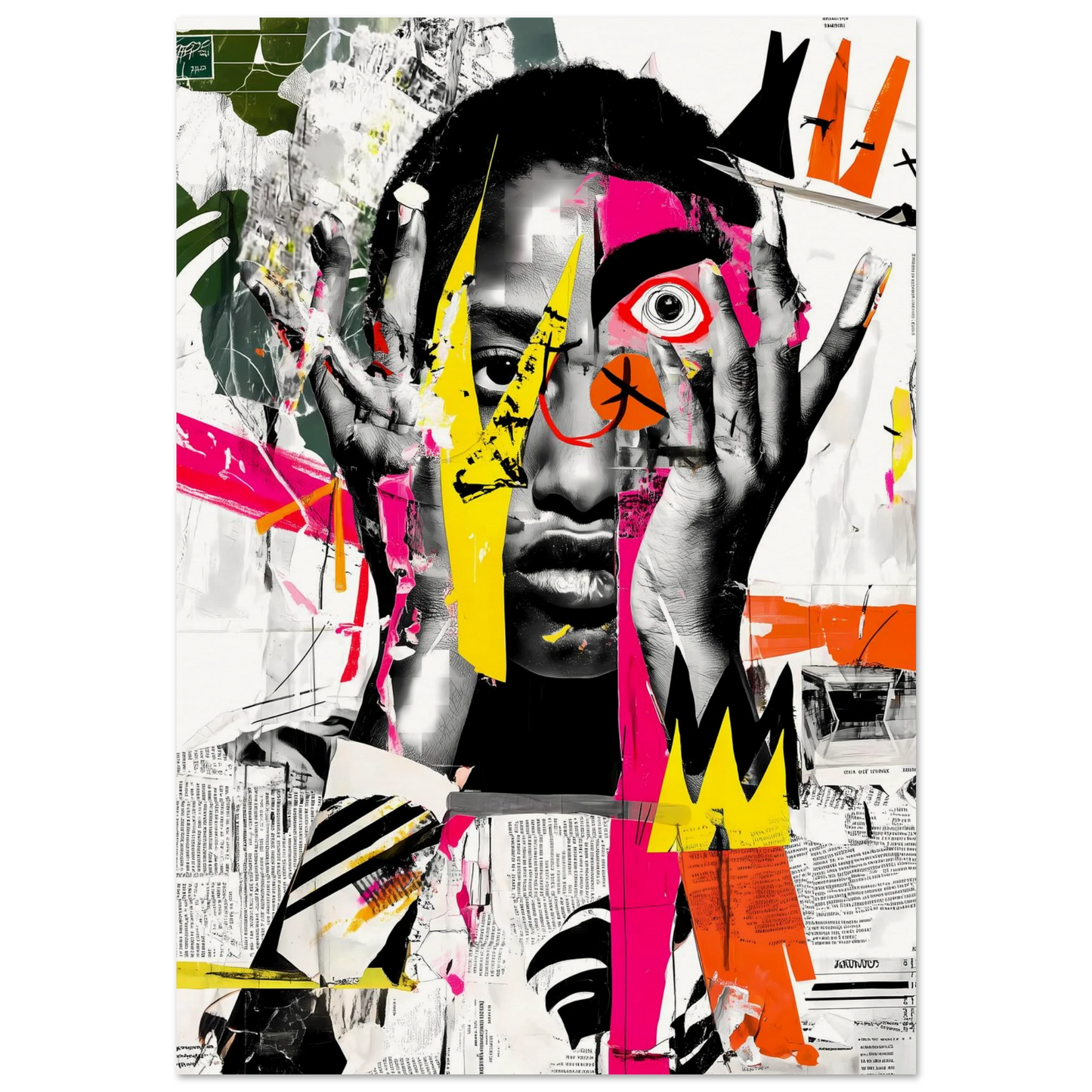 Éclats d'un Regard — affiche d'art — art mural STNCL