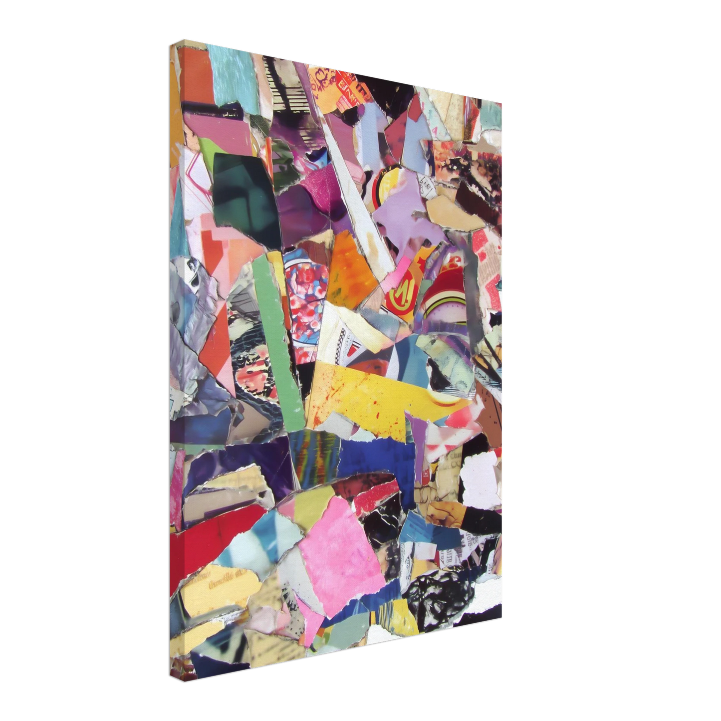 Fragments d'une Ville — tableau sur toile — vue 3 — art mural STNCL