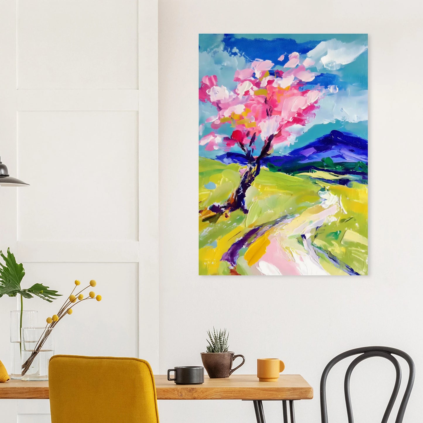 L'Arbre en Fleurs — affiche d'art — vue 8 — art mural STNCL