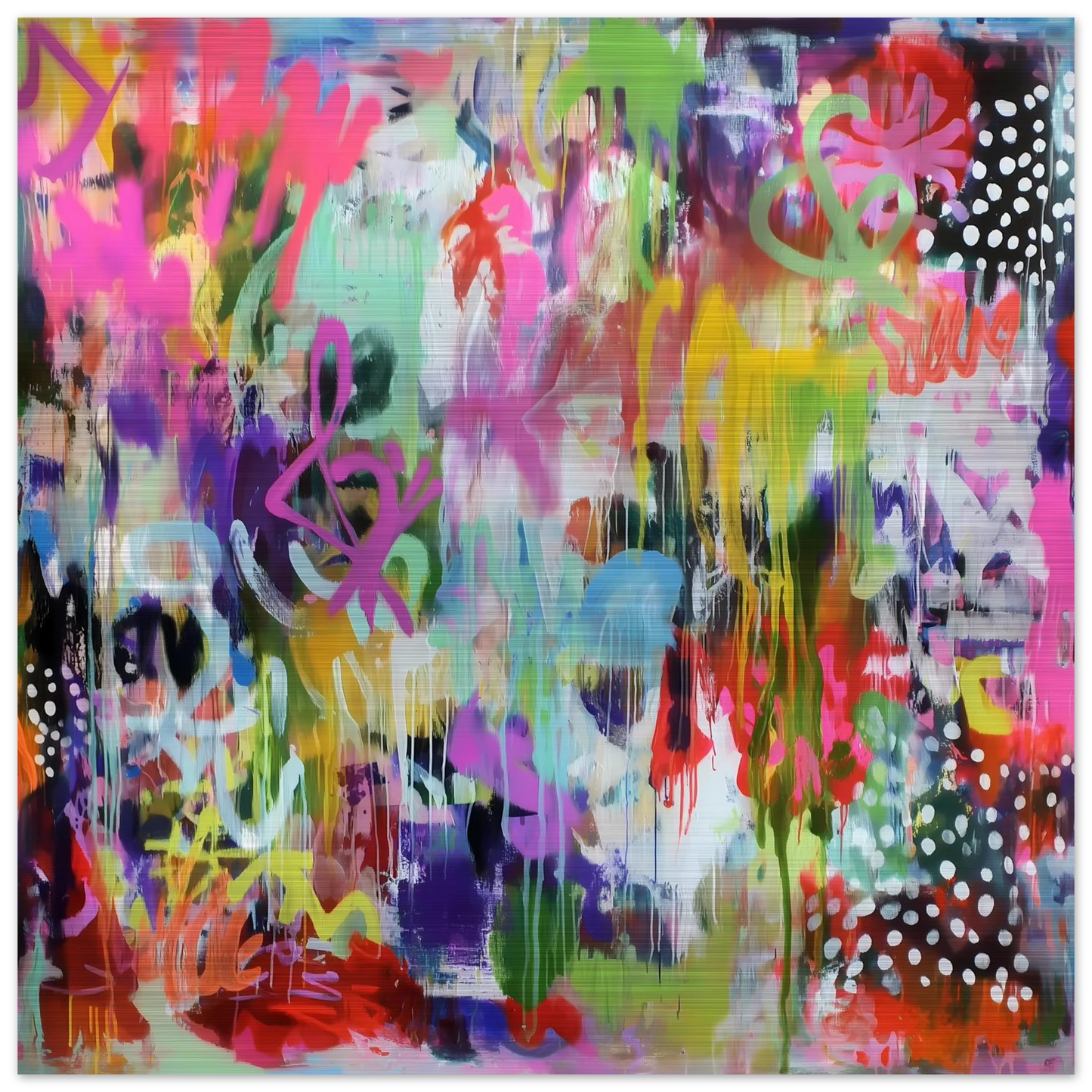 Explosion Urbaine — tableau aluminium — vue 4 — art mural STNCL