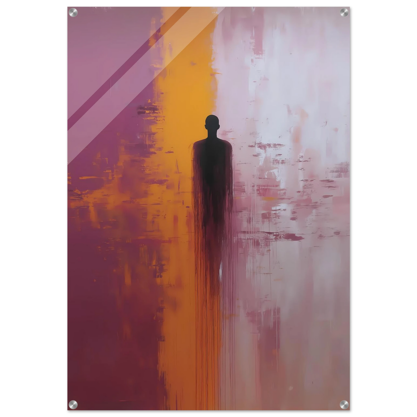 Présence — tableau plexiglas — art mural STNCL