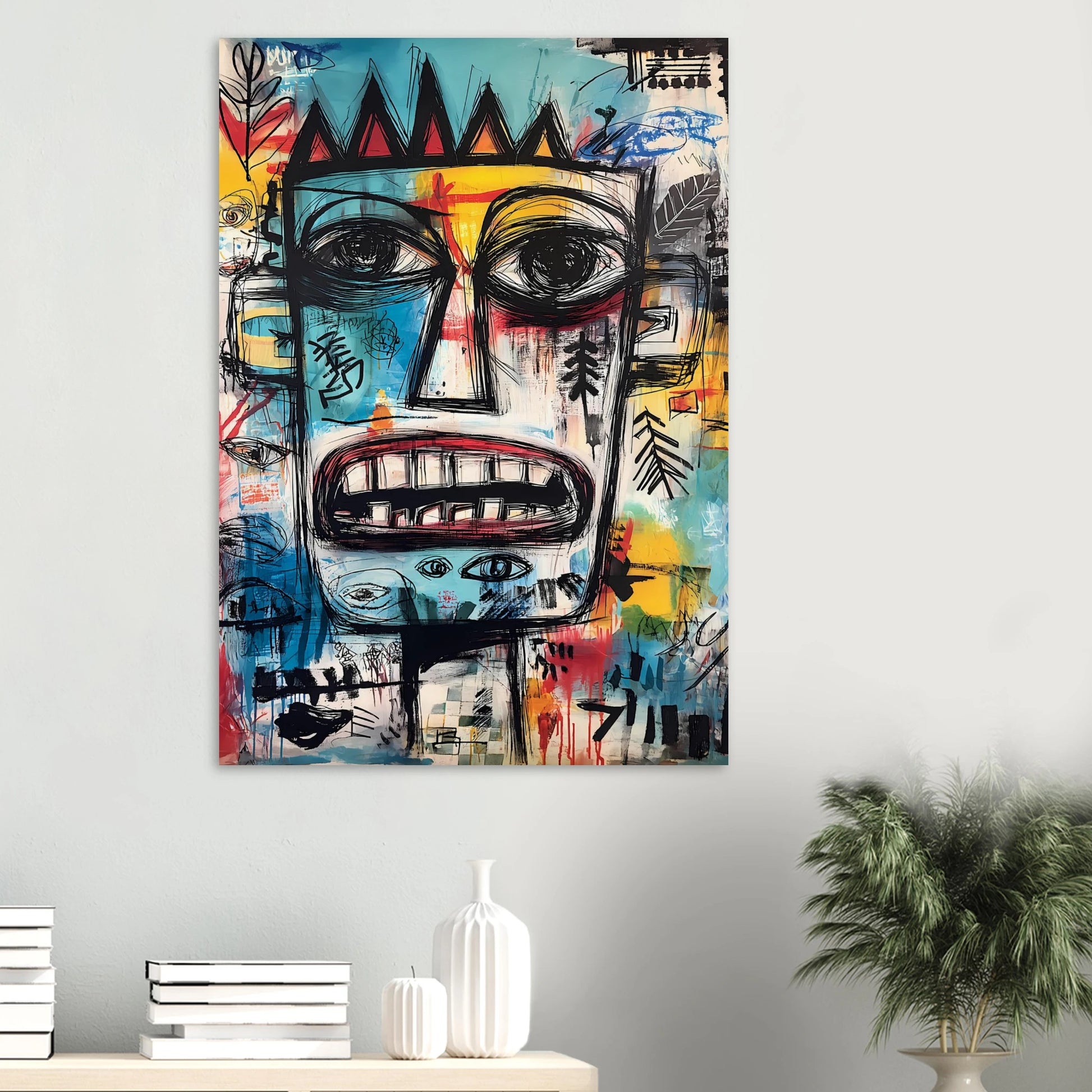 Roi Primitif — affiche d'art — vue 6 — art mural STNCL