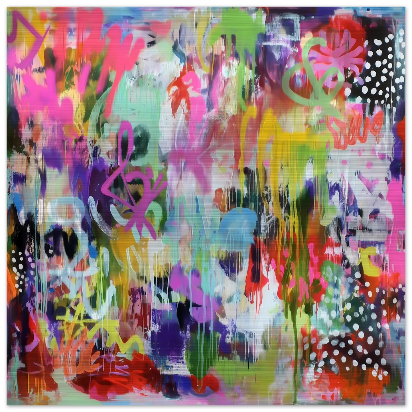 Explosion Urbaine — tableau aluminium — art mural STNCL