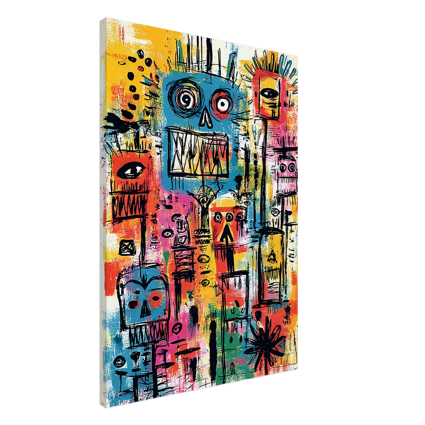 Totem des Esprits — tableau sur toile — art mural STNCL