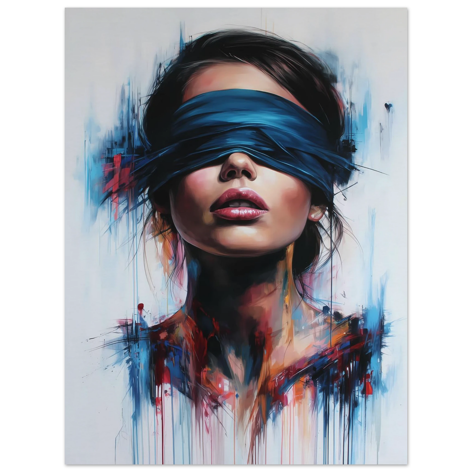 Sous le Bandeau — affiche d'art — vue 2 — art mural STNCL
