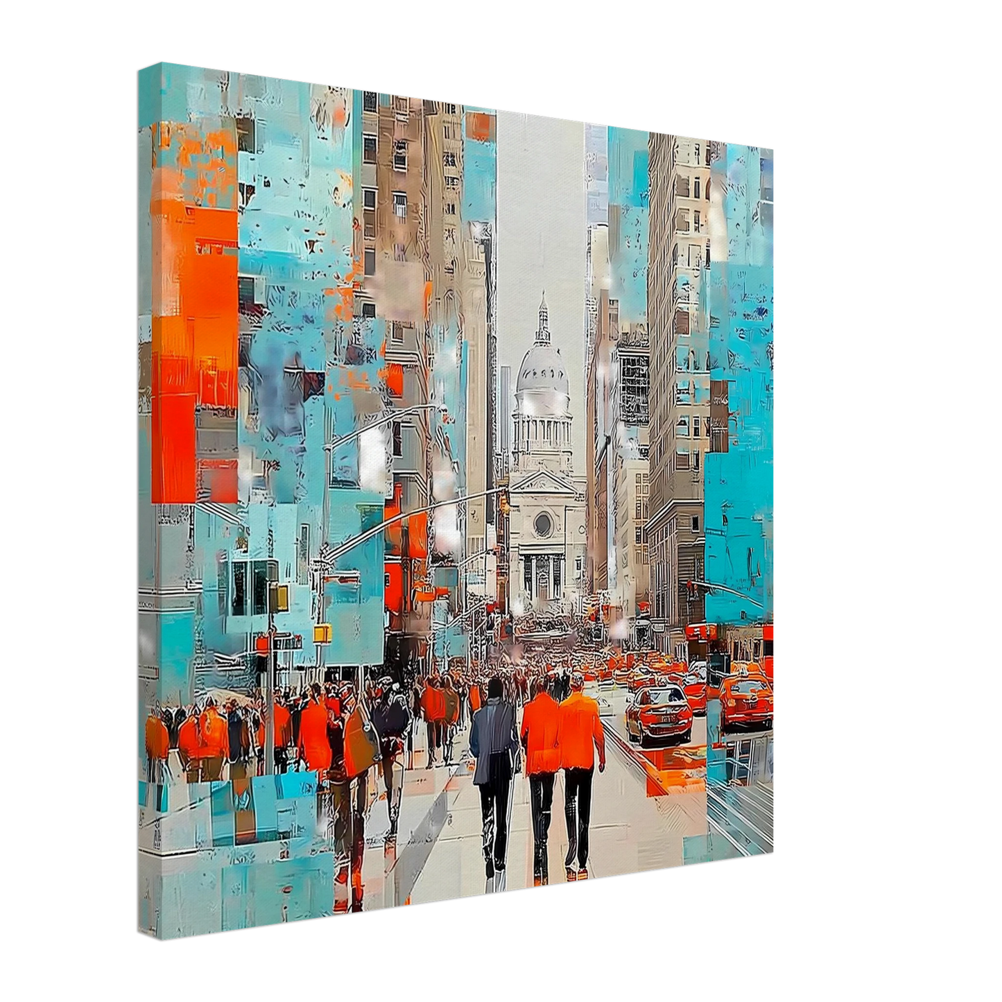 Avenue Cathédrale — tableau sur toile — art mural STNCL