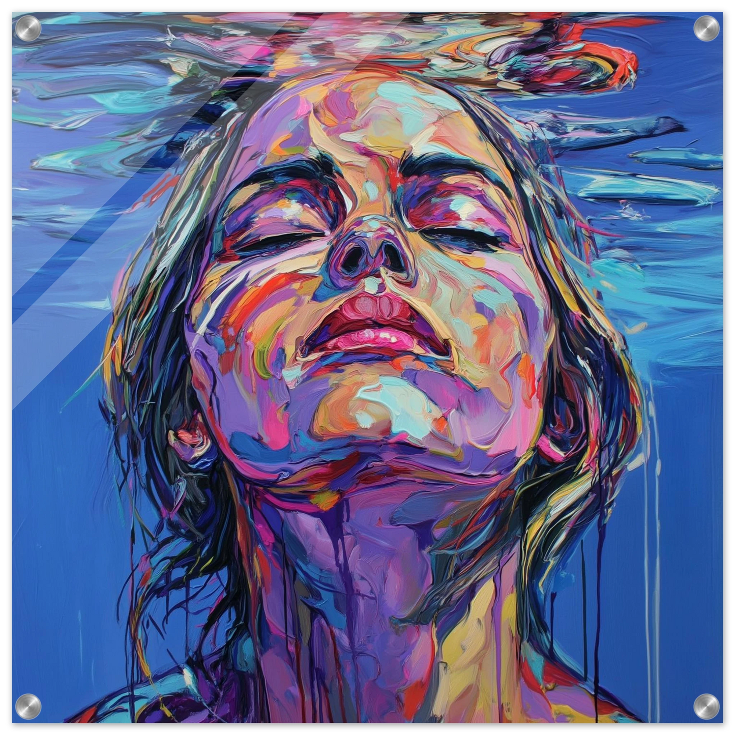 L'Apnée des Sens — tableau plexiglas — art mural STNCL