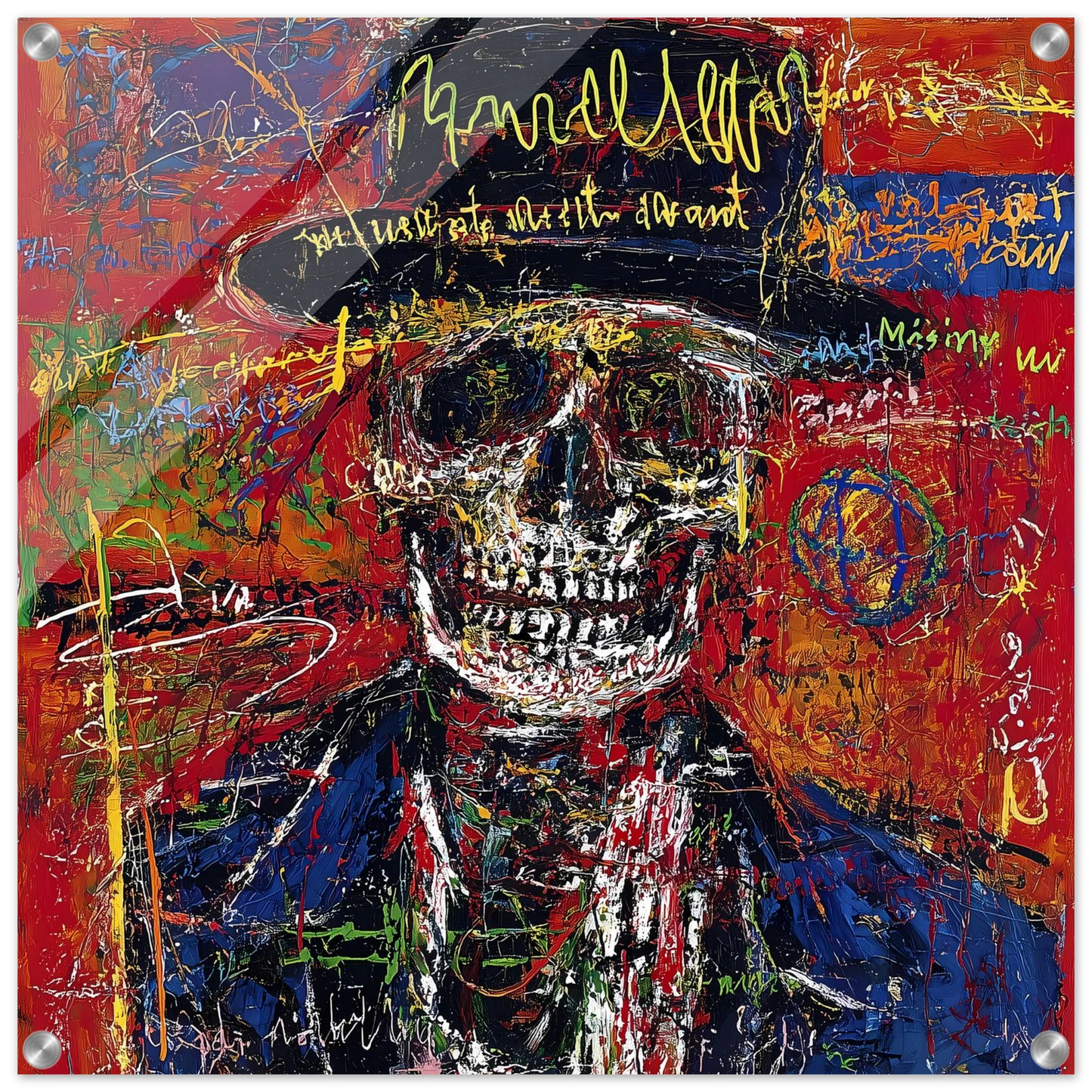 Dandy Macabre — tableau plexiglas — art mural STNCL