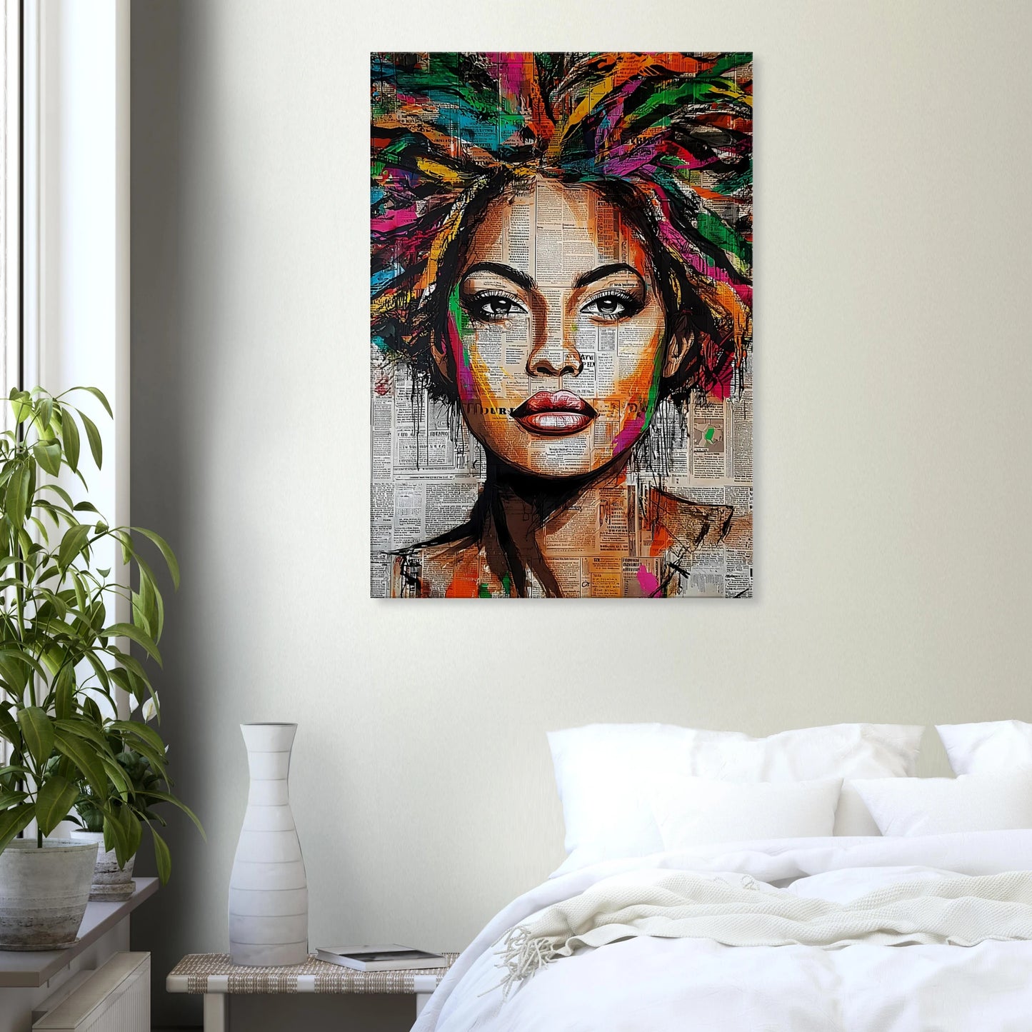Tête d'Affiche — tableau sur toile — vue 7 — art mural STNCL