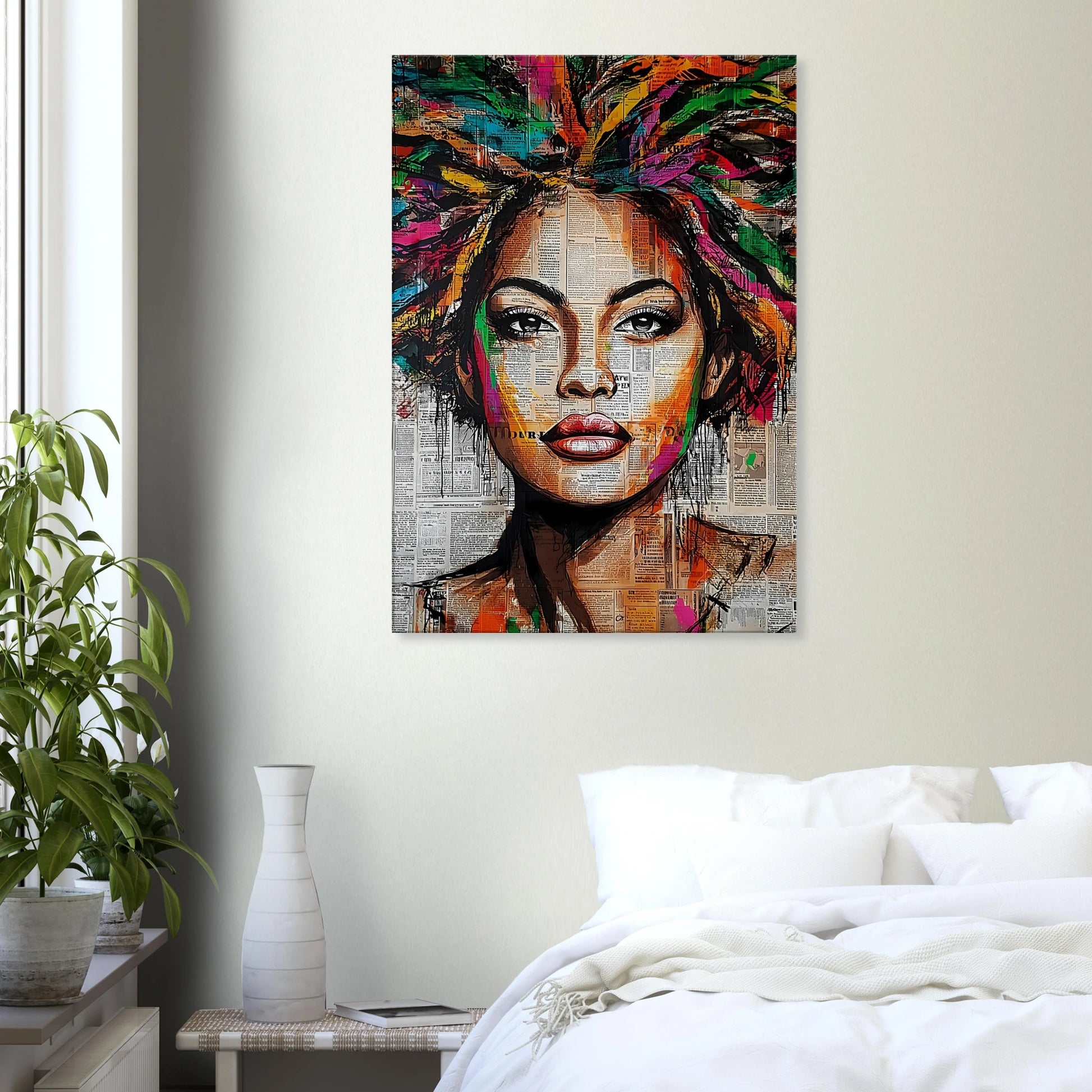 Tête d'Affiche — tableau sur toile — vue 7 — art mural STNCL