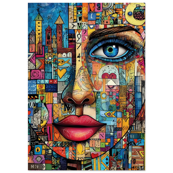 Visage Mosaïque