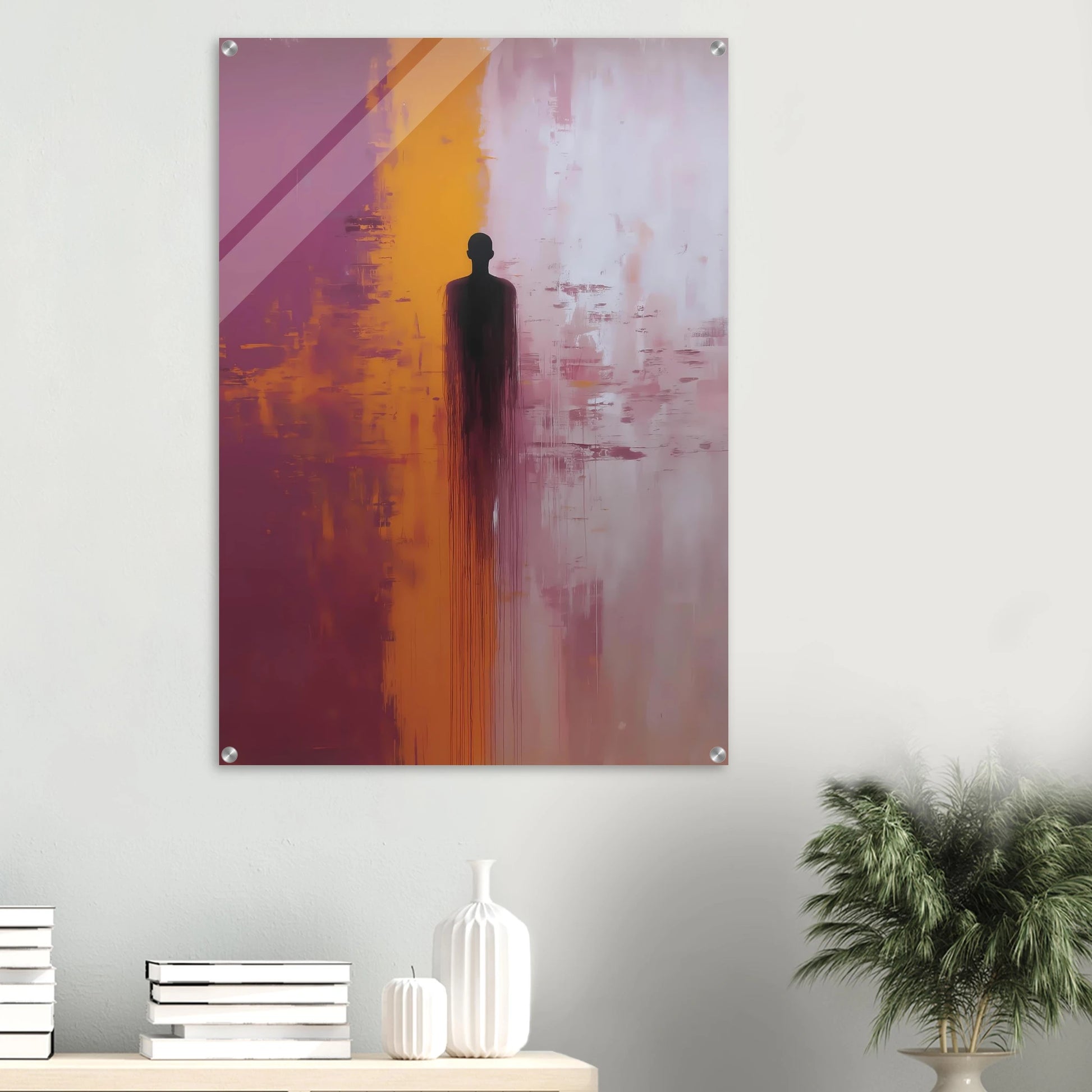 Présence — tableau plexiglas — vue 6 — art mural STNCL