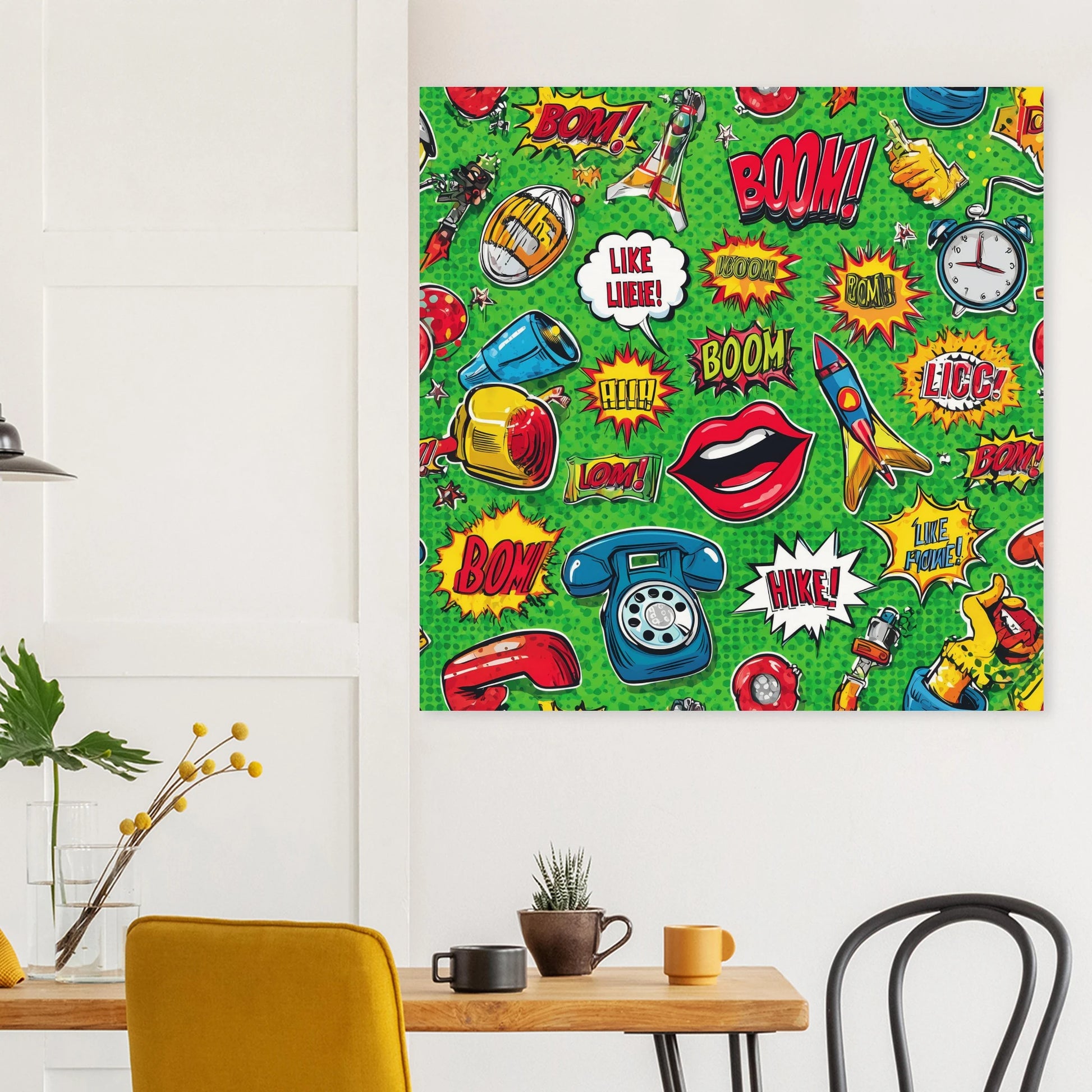 Explosion Pop — affiche d'art — vue 8 — art mural STNCL