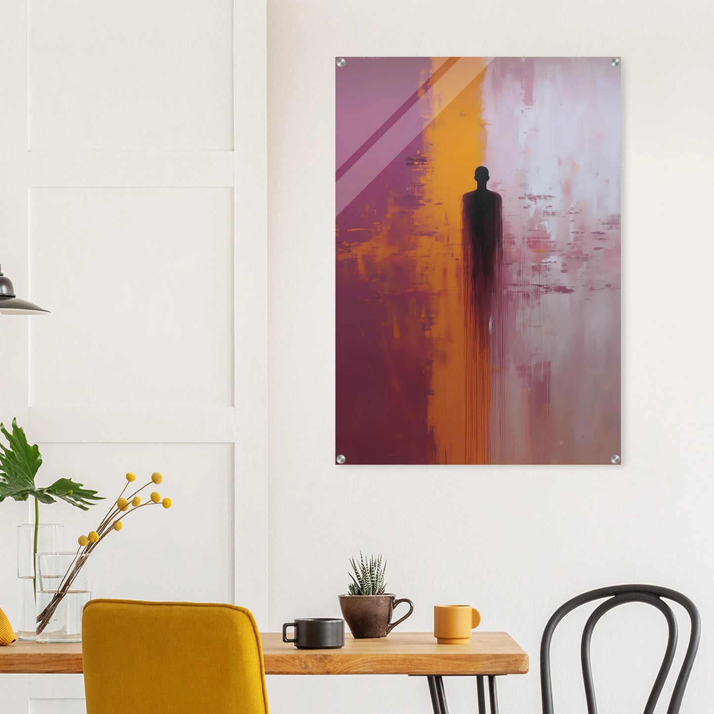 Présence — tableau plexiglas — vue 8 — art mural STNCL