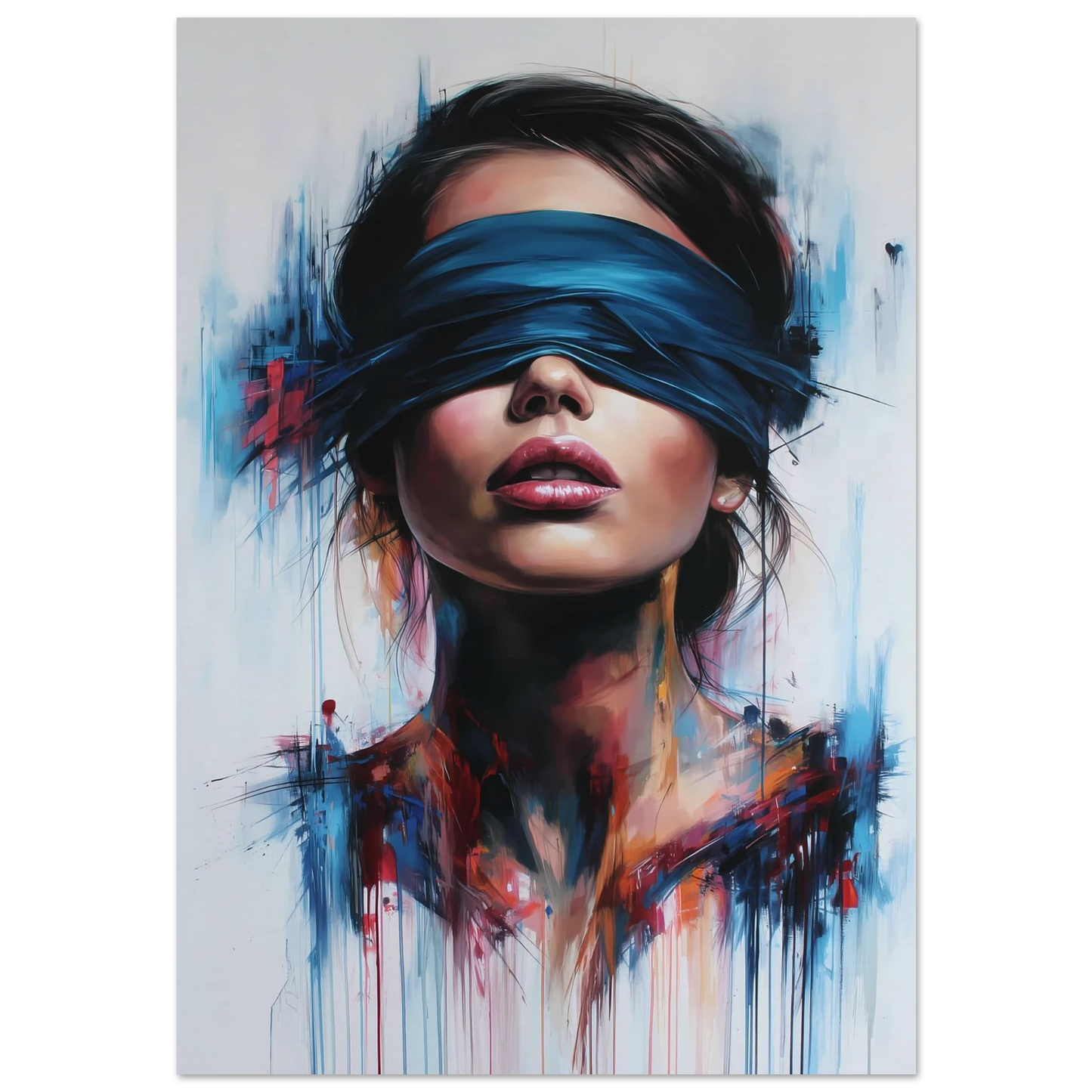 Sous le Bandeau — affiche d'art — art mural STNCL
