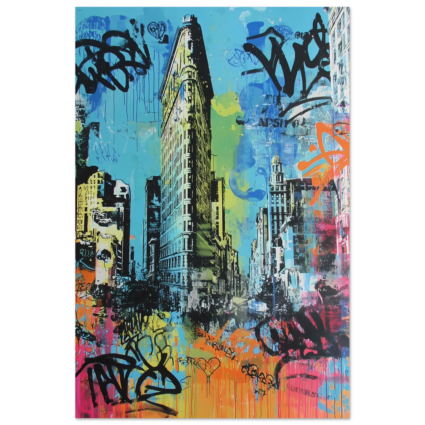 Proue de Manhattan — affiche d'art — vue 4 — art mural STNCL