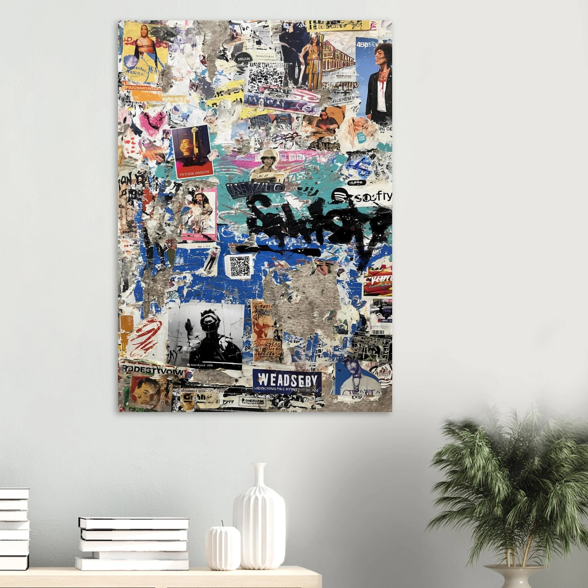 Le Mur Affiché — affiche d'art — vue 6 — art mural STNCL