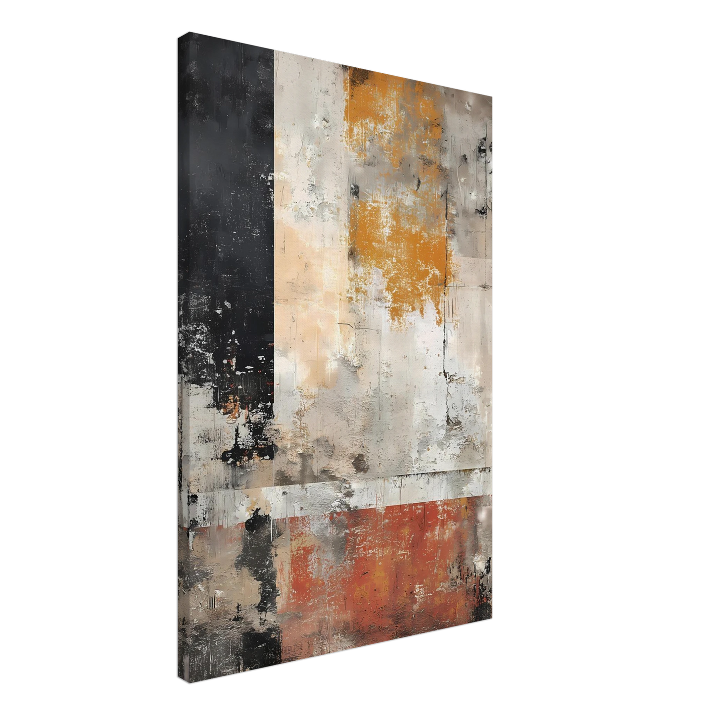 Champs de Patine — tableau sur toile — vue 2 — art mural STNCL