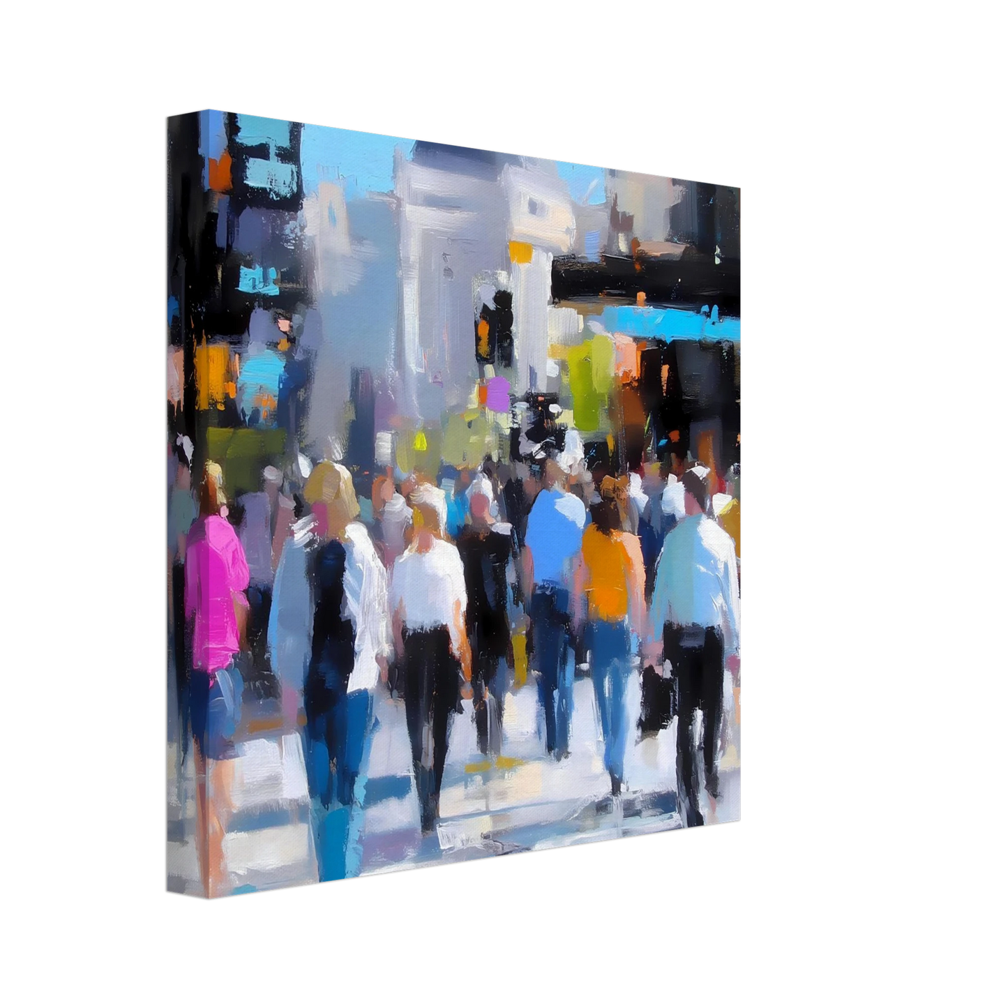 Traversée de Midi — tableau sur toile — vue 2 — art mural STNCL