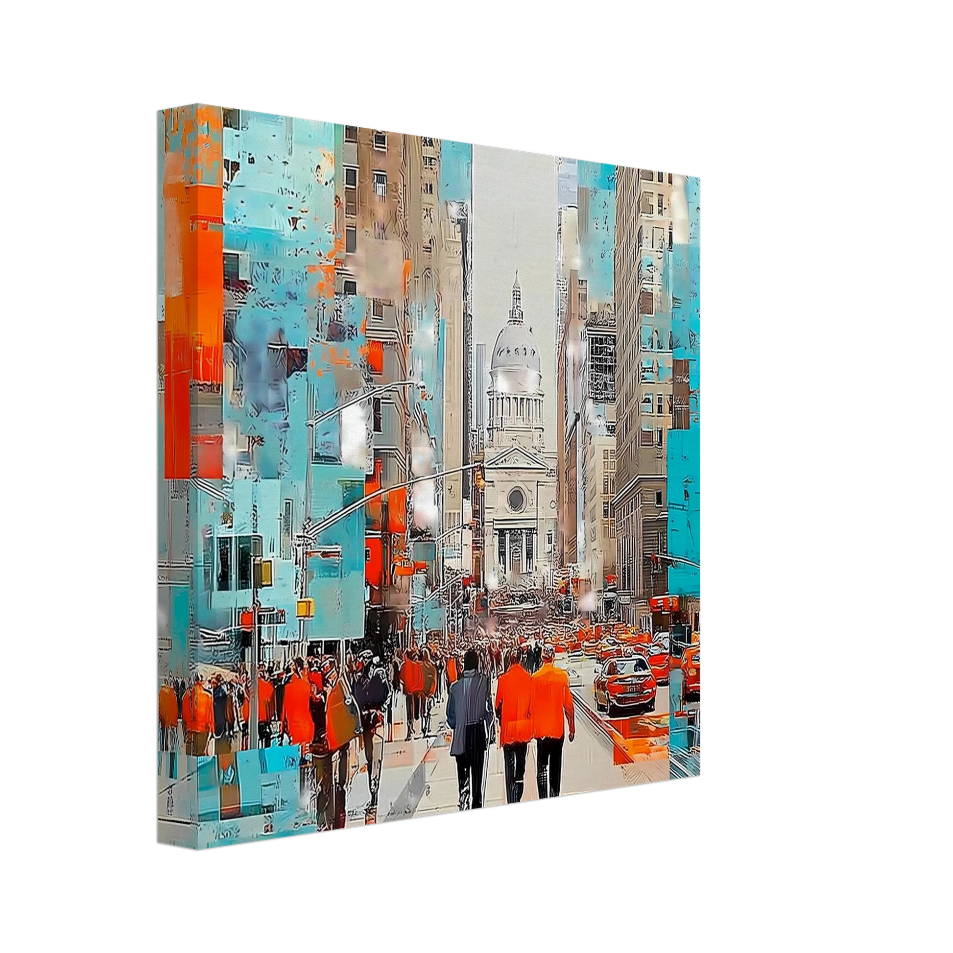 Avenue Cathédrale — tableau sur toile — vue 2 — art mural STNCL