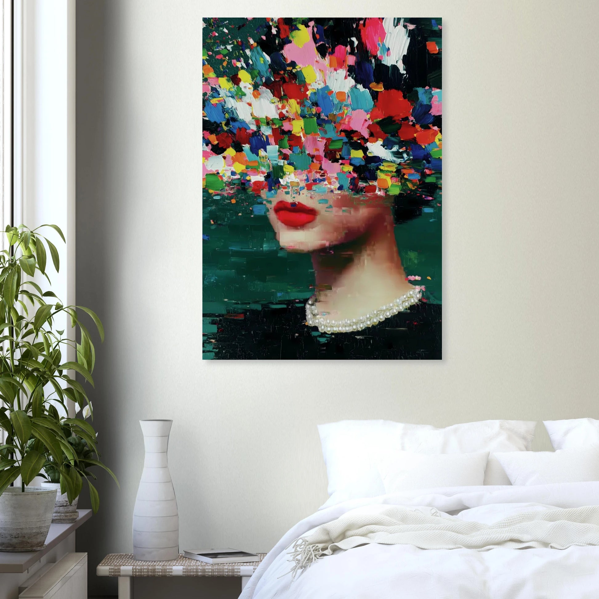 Sous les Fleurs — affiche d'art — vue 7 — art mural STNCL