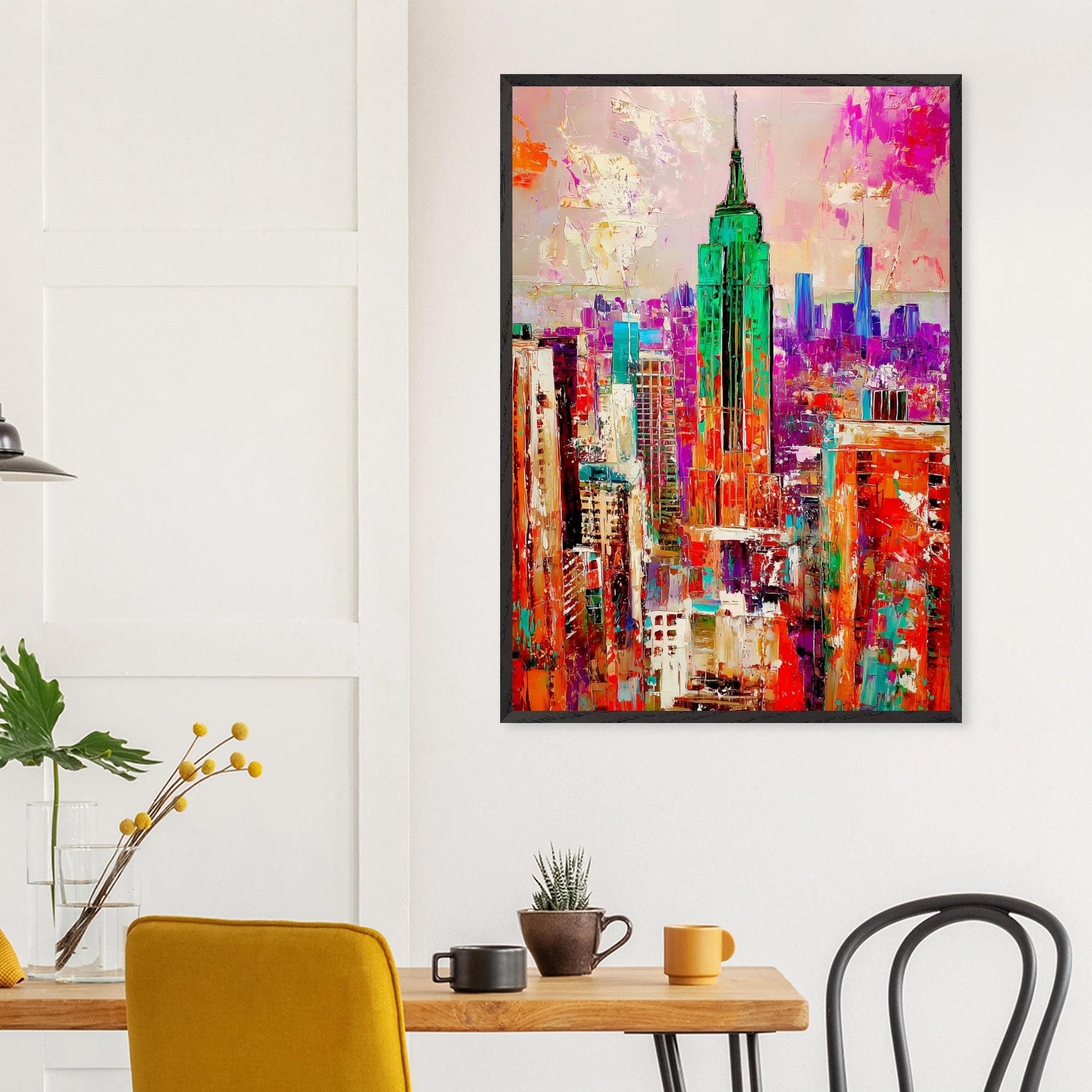 New York en Couleurs — tableau encadre bois — vue 18 — art mural STNCL