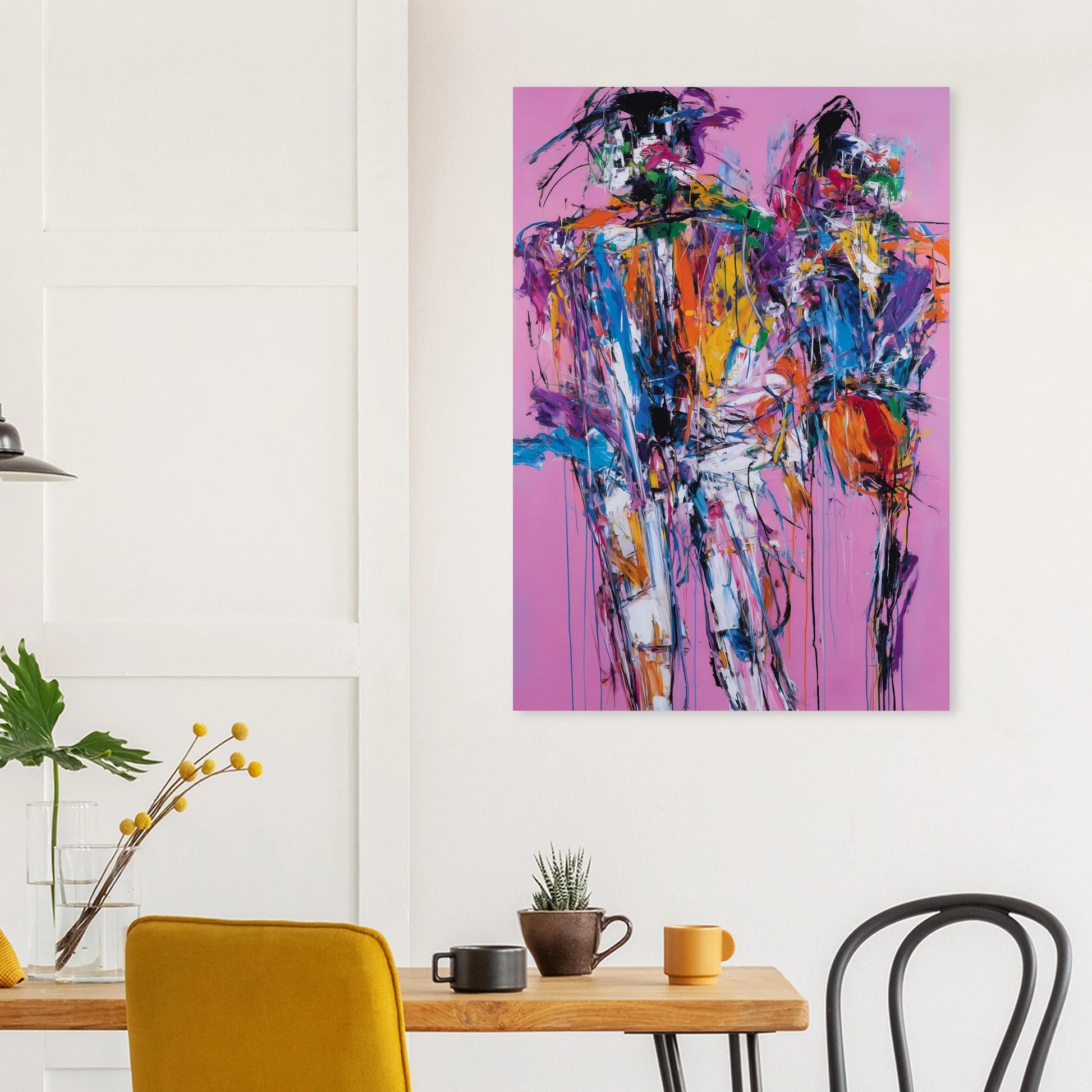 Duo en Tumulte — affiche d'art — vue 8 — art mural STNCL