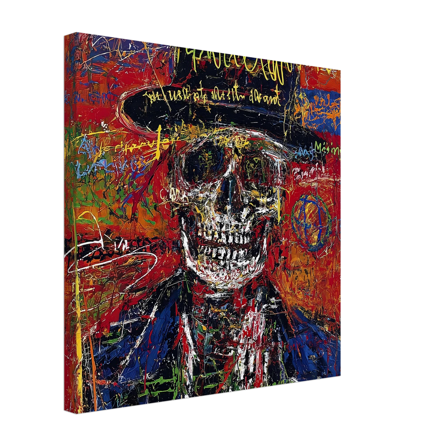 Dandy Macabre — tableau sur toile — vue 4 — art mural STNCL