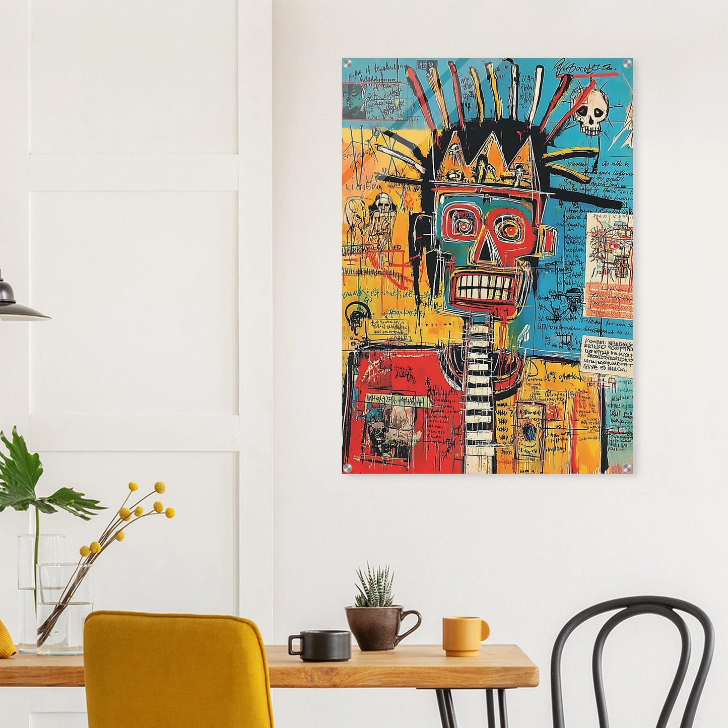 Roi des Rues — tableau plexiglas — vue 8 — art mural STNCL