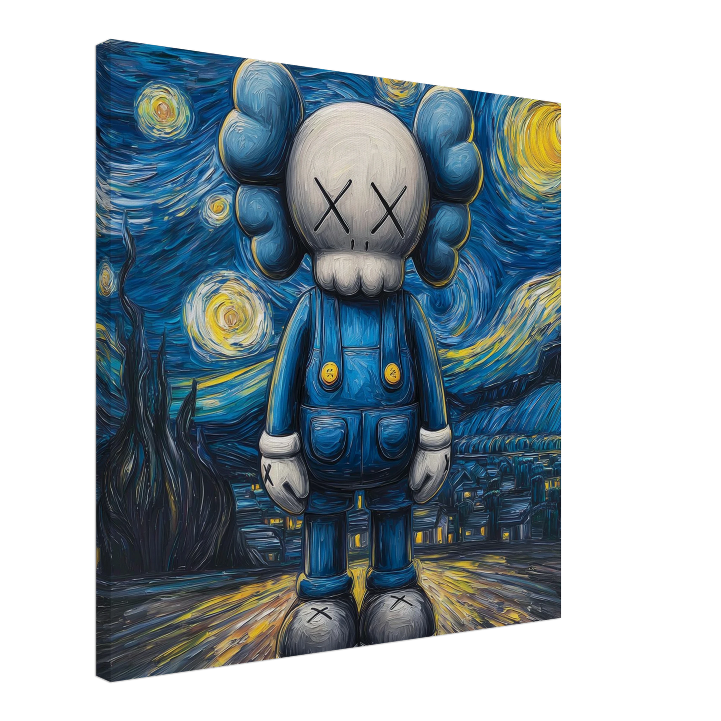 Compagnon Sous Les Étoiles — tableau sur toile — art mural STNCL