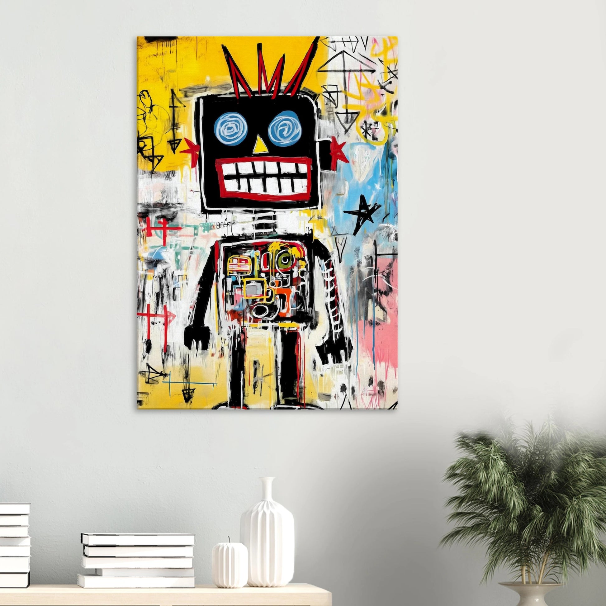 La Figure Couronnée — tableau sur toile — vue 6 — art mural STNCL