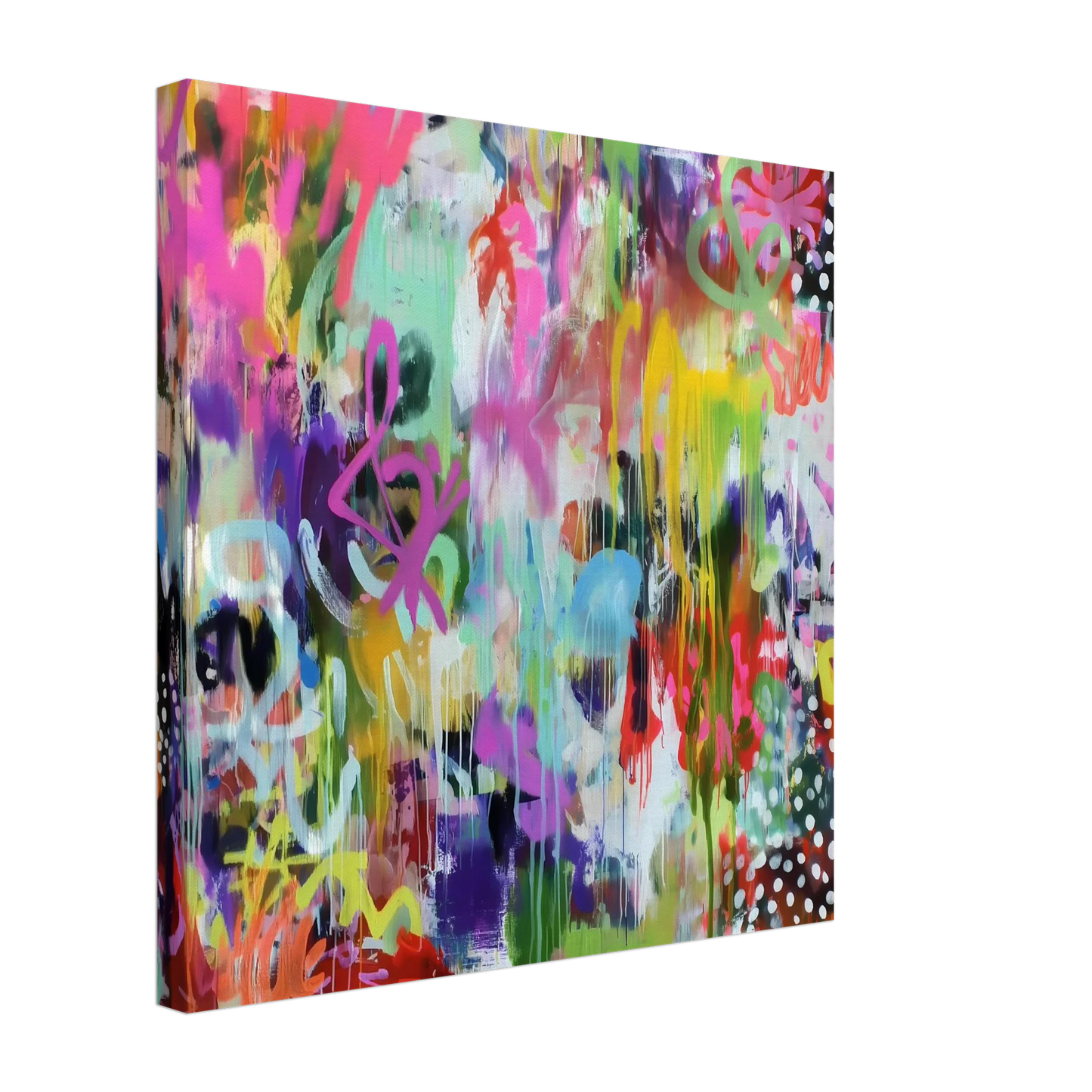 Explosion Urbaine — tableau sur toile — vue 4 — art mural STNCL