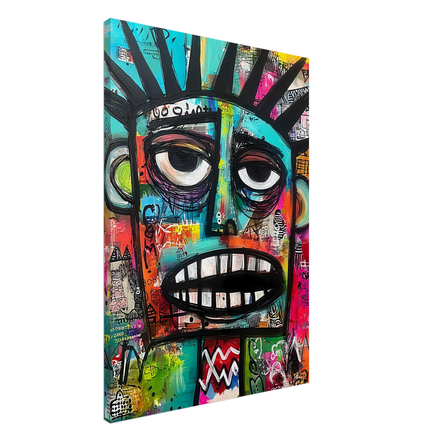 Le Cri Muet — tableau sur toile — art mural STNCL