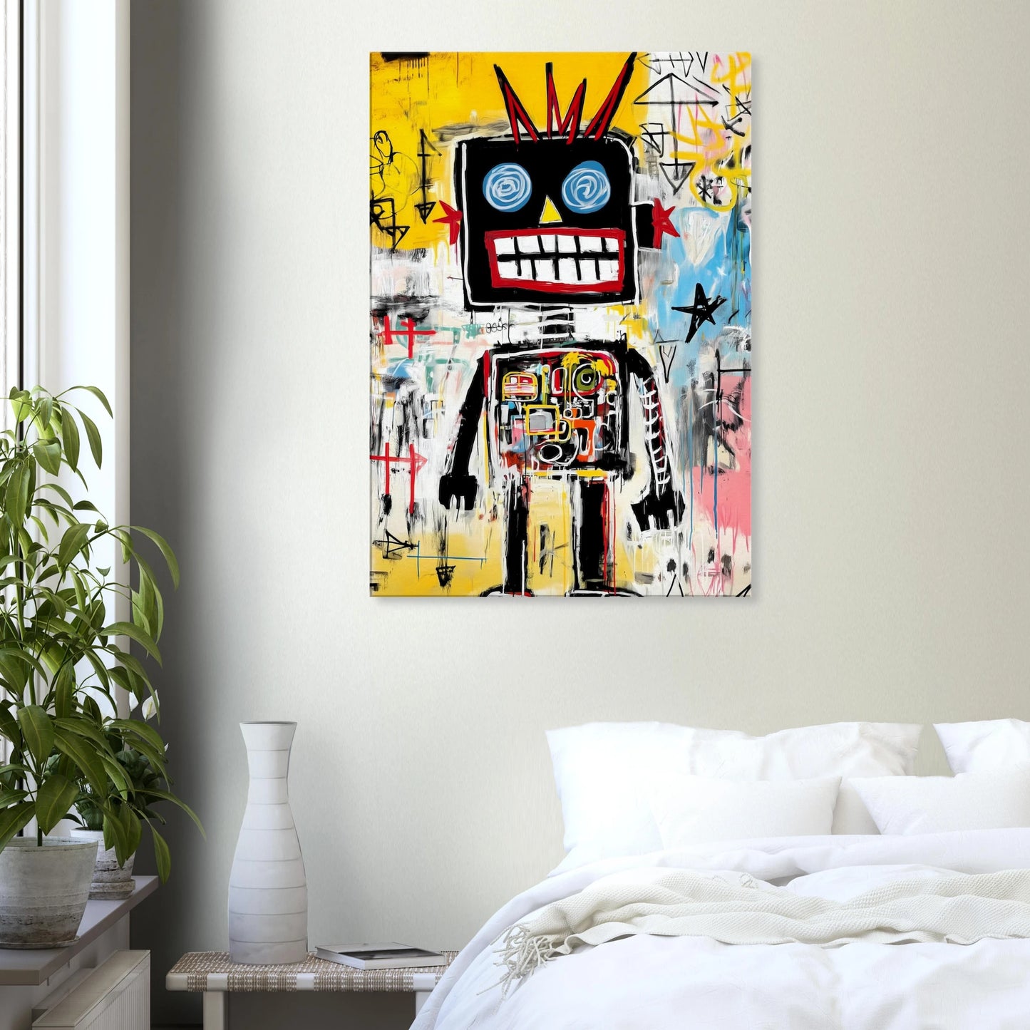 La Figure Couronnée — tableau sur toile — vue 7 — art mural STNCL