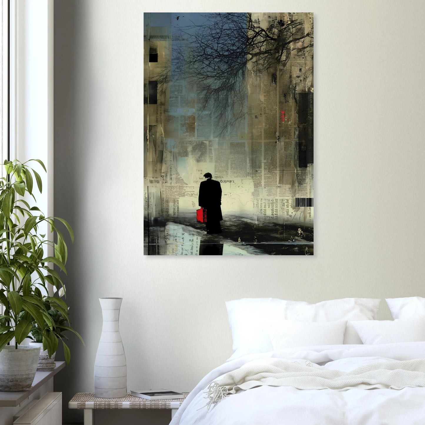 La Valise Rouge — affiche d'art — vue 7 — art mural STNCL