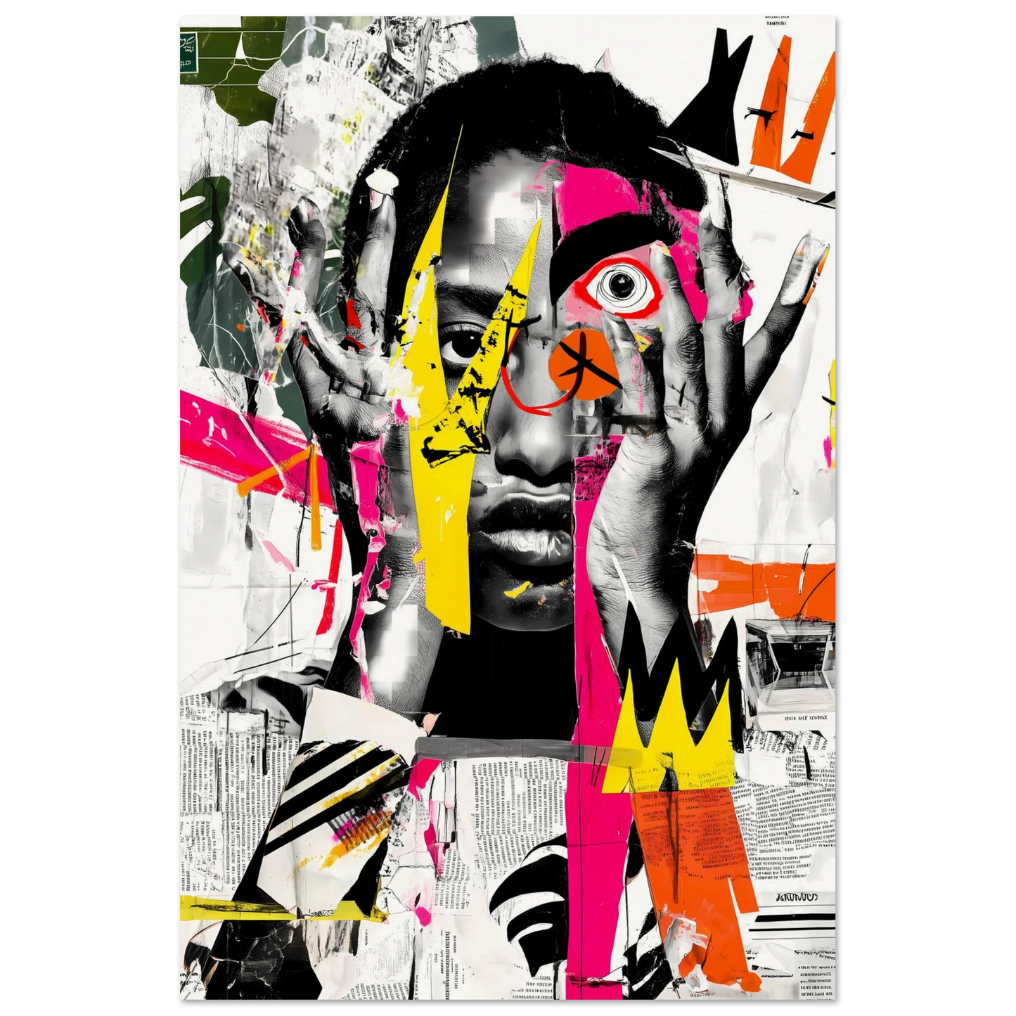 Éclats d'un Regard — affiche d'art — vue 4 — art mural STNCL
