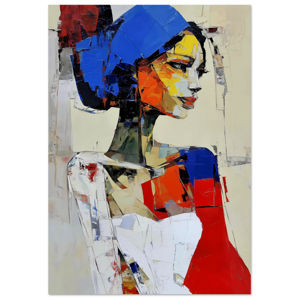 Profil en Éclats de Couleur