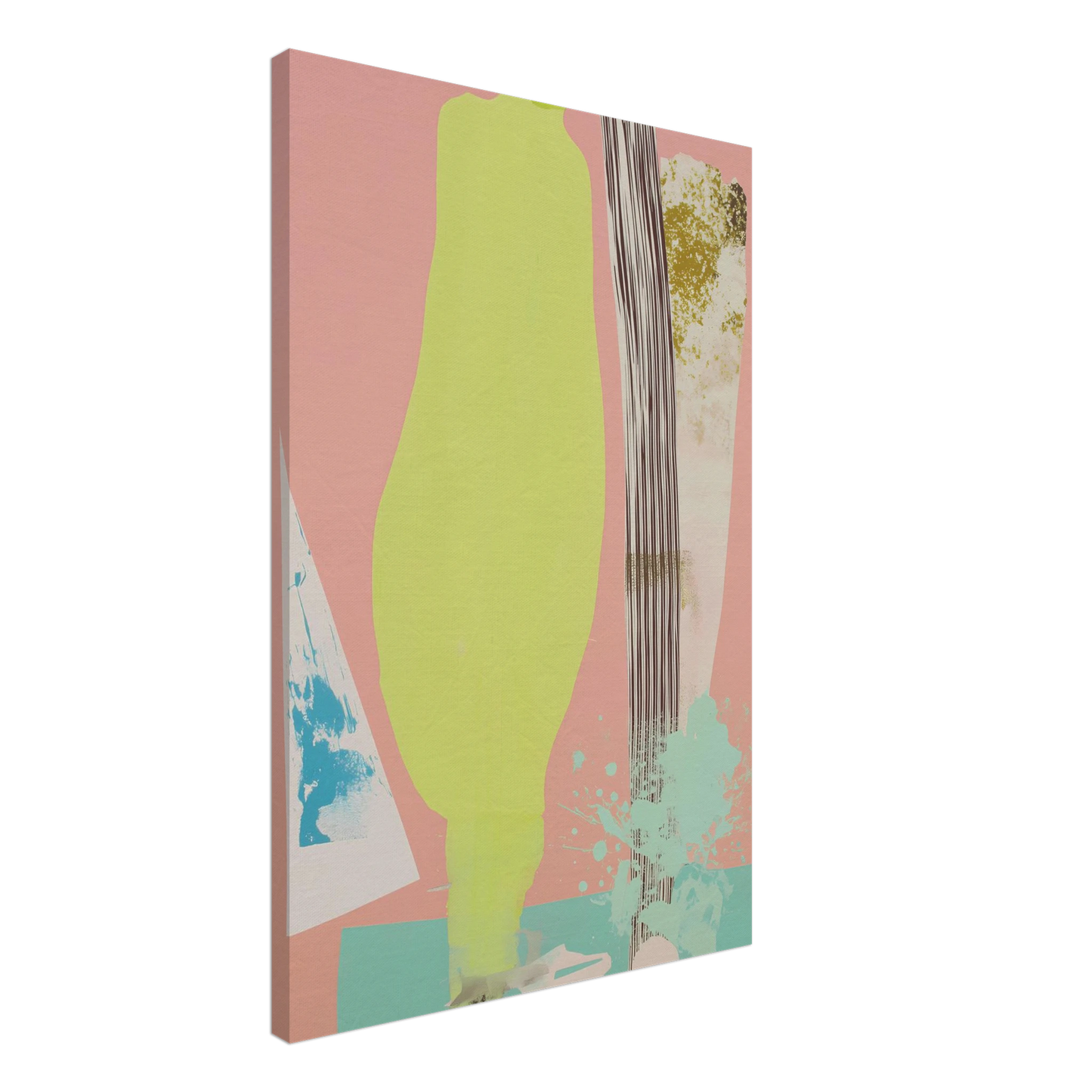 Silhouette Anis — tableau sur toile — vue 2 — art mural STNCL