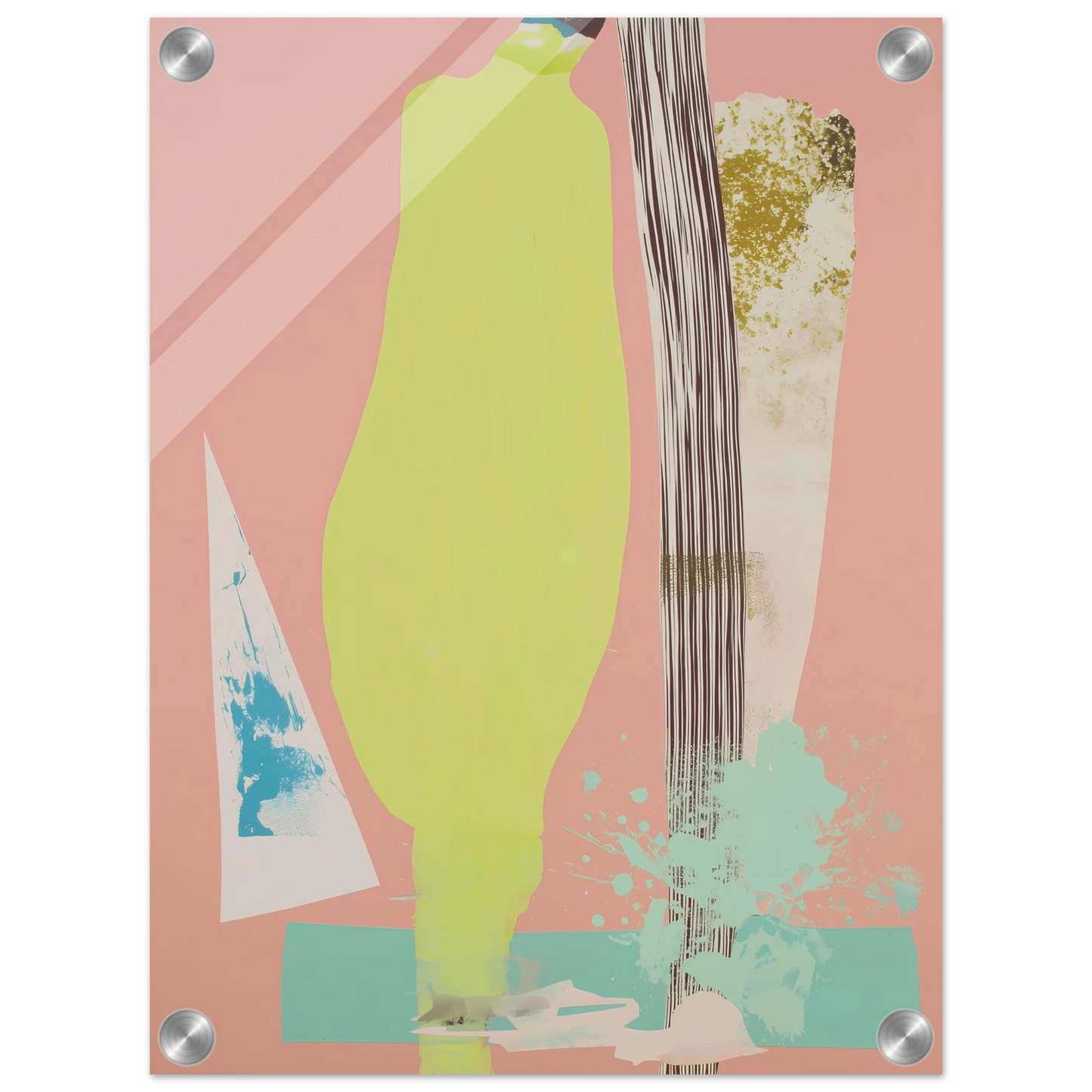 Silhouette Anis — tableau plexiglas — vue 3 — art mural STNCL