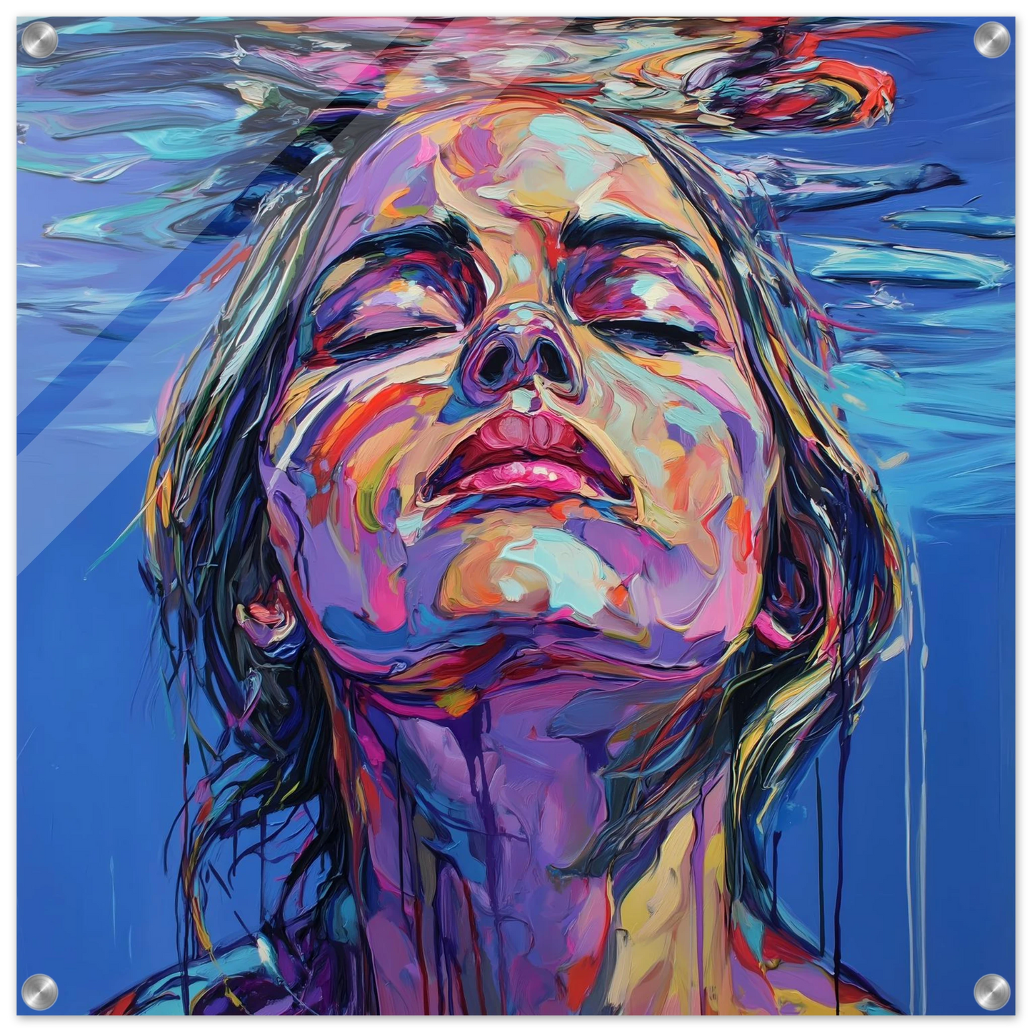 À Fleur d'Eau — tableau plexiglas — art mural STNCL