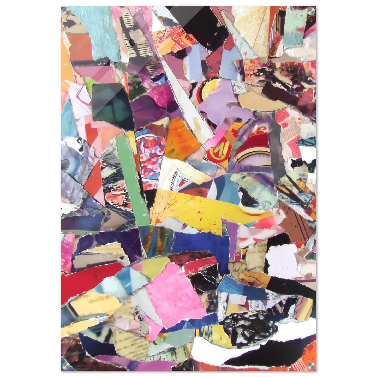 Fragments d'une Ville — tableau plexiglas — art mural STNCL
