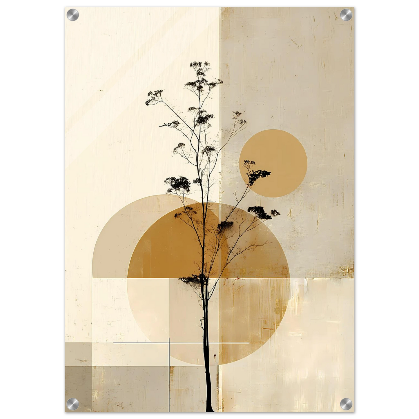 Silhouette au Clair de Lune — tableau plexiglas — vue 2 — art mural STNCL