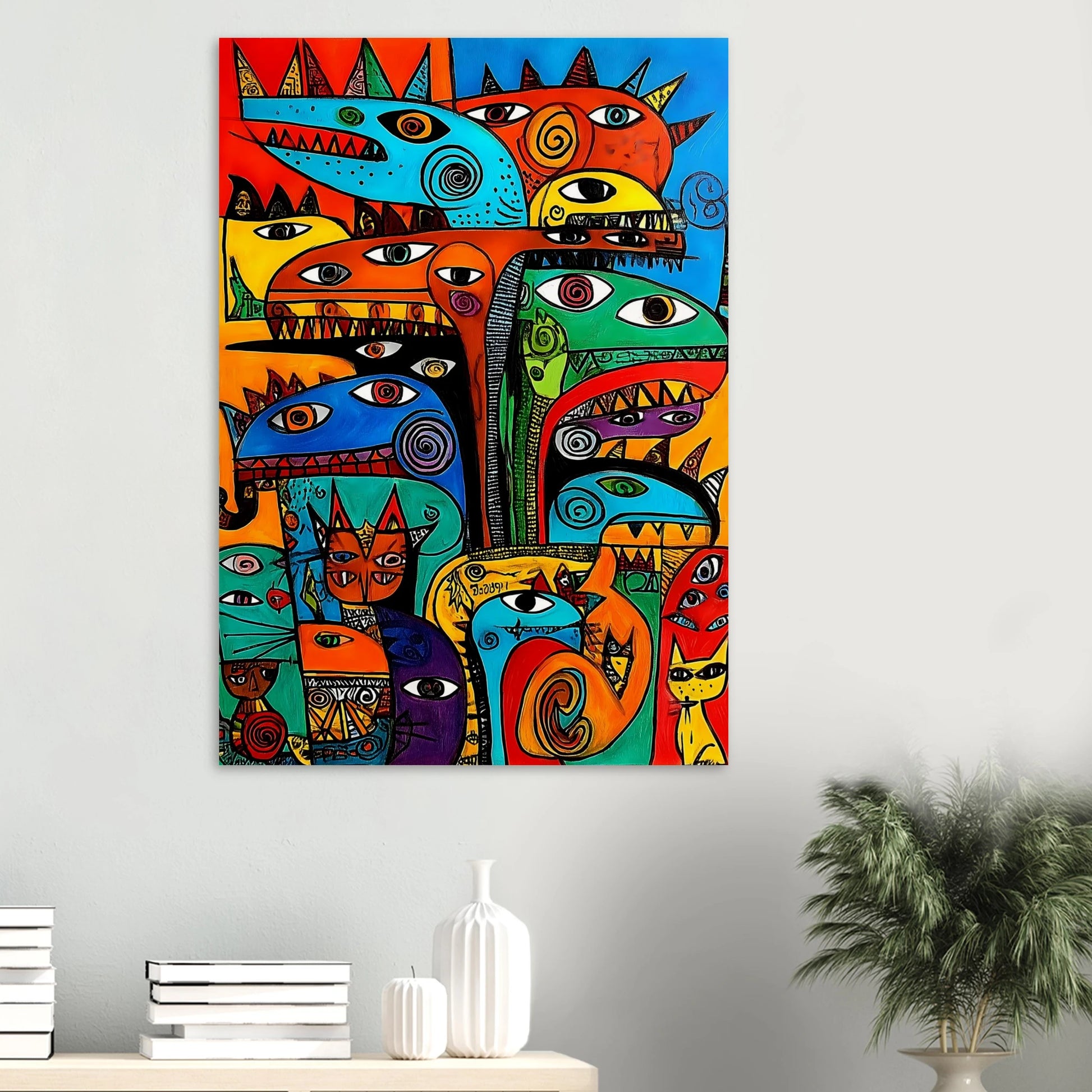 La Tribu — affiche d'art — vue 6 — art mural STNCL