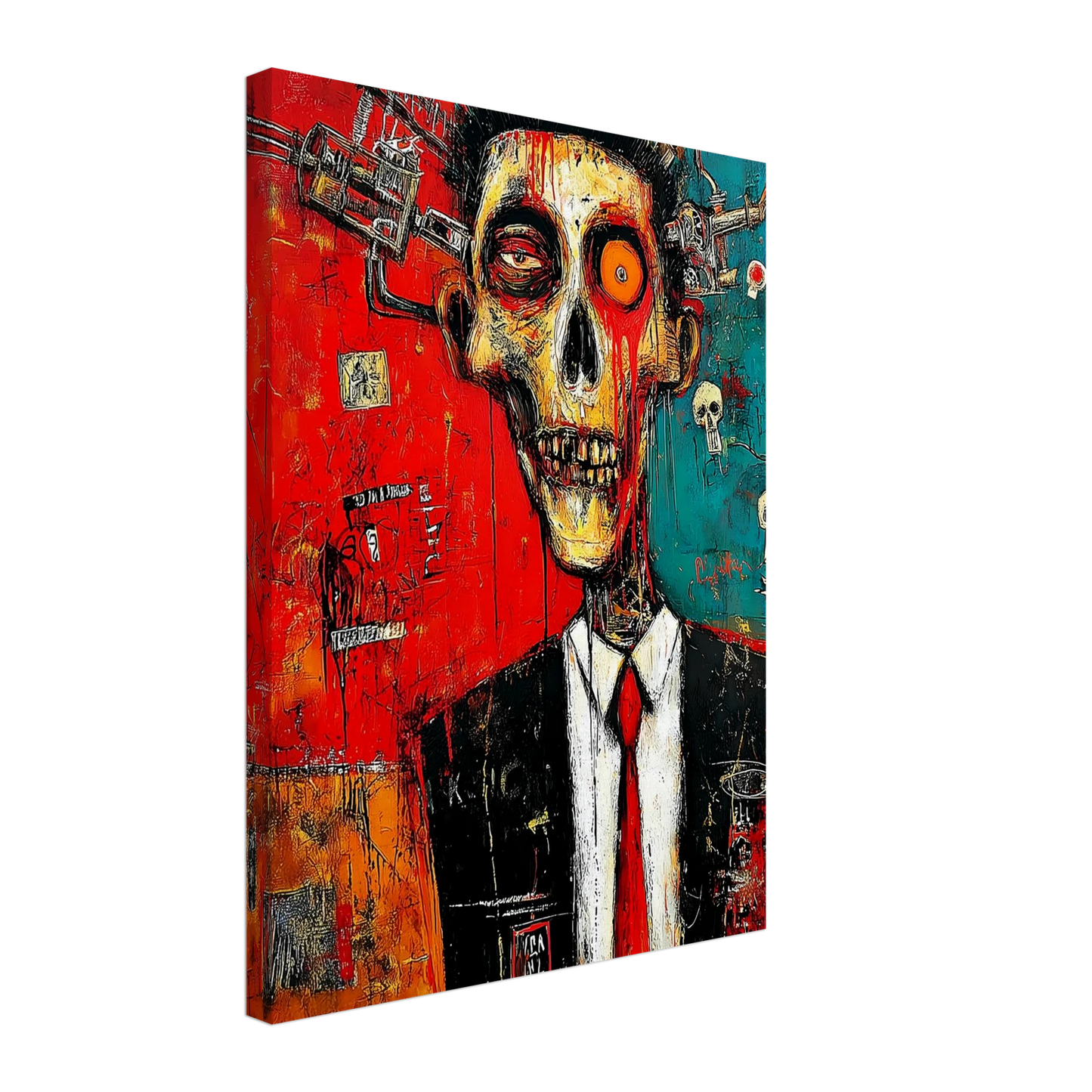 Cadre Mortel — tableau sur toile — vue 5 — art mural STNCL